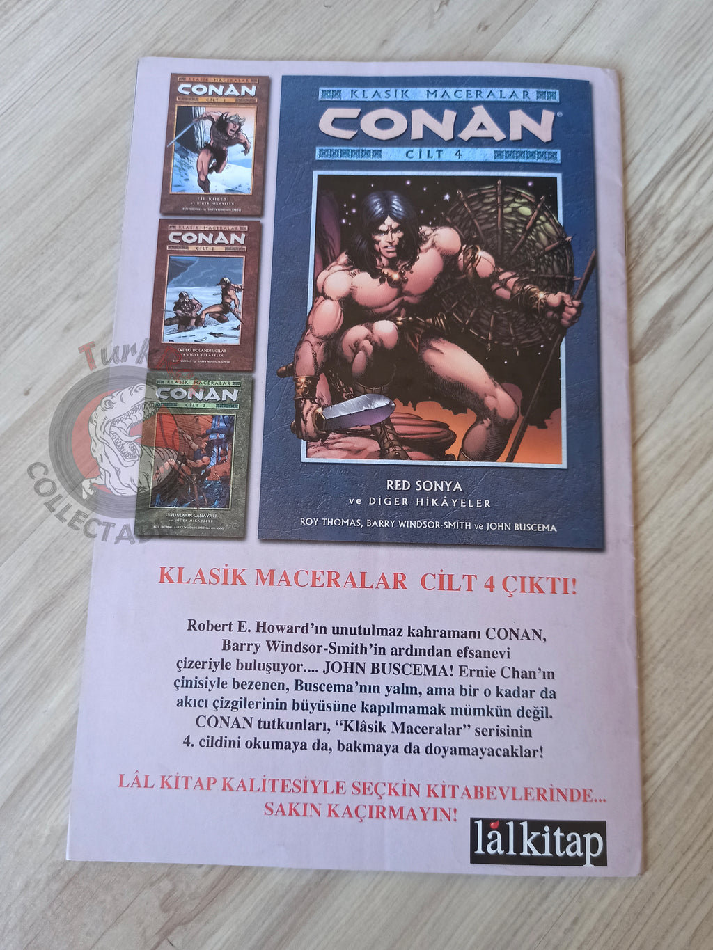 Conan the Legend #12 Turkish Comic Turkey Dark Horse Comics