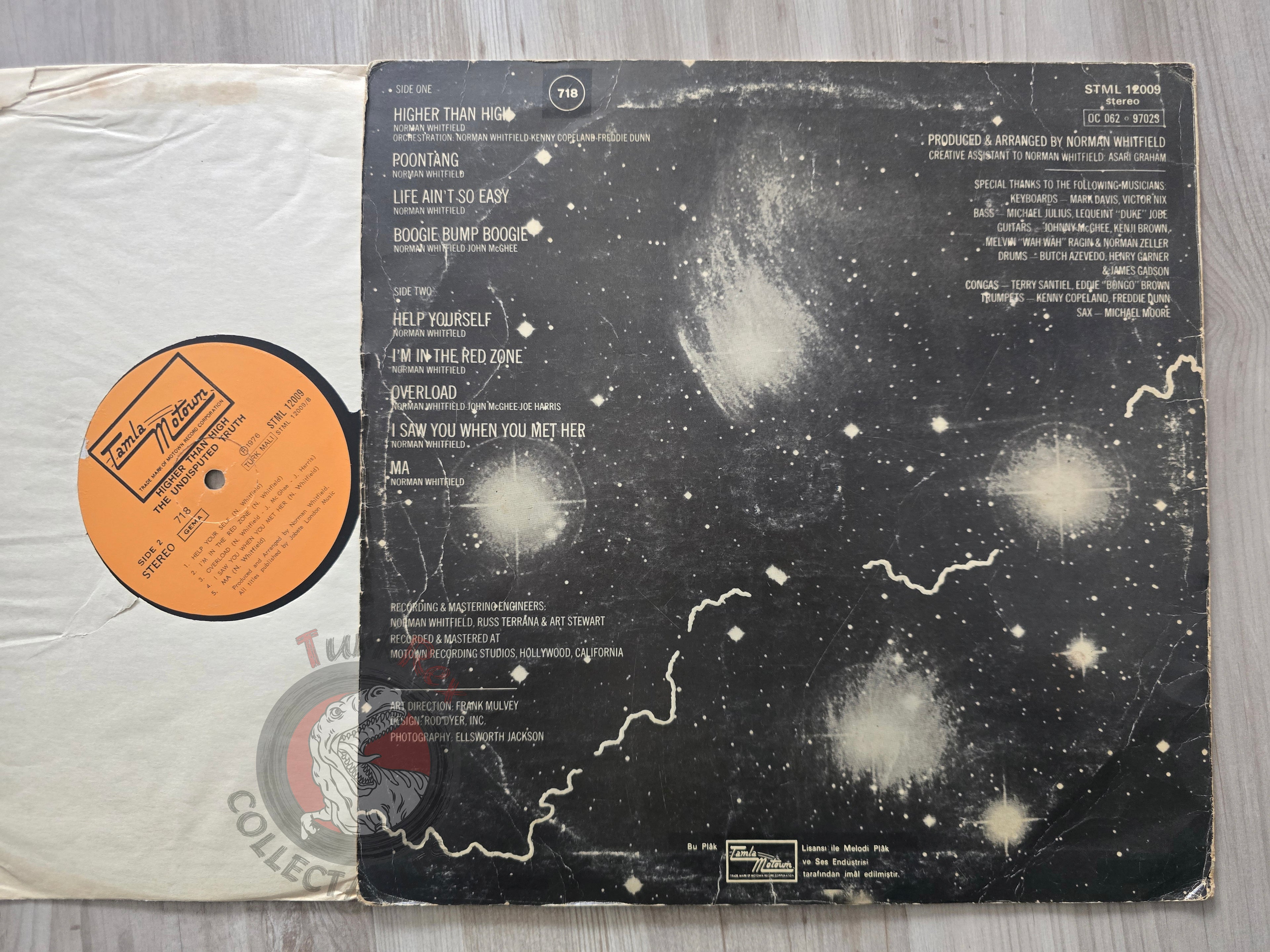 The Undisputed Truth – Higher Than High Turkish Pressing Vinyl Turkey Edition