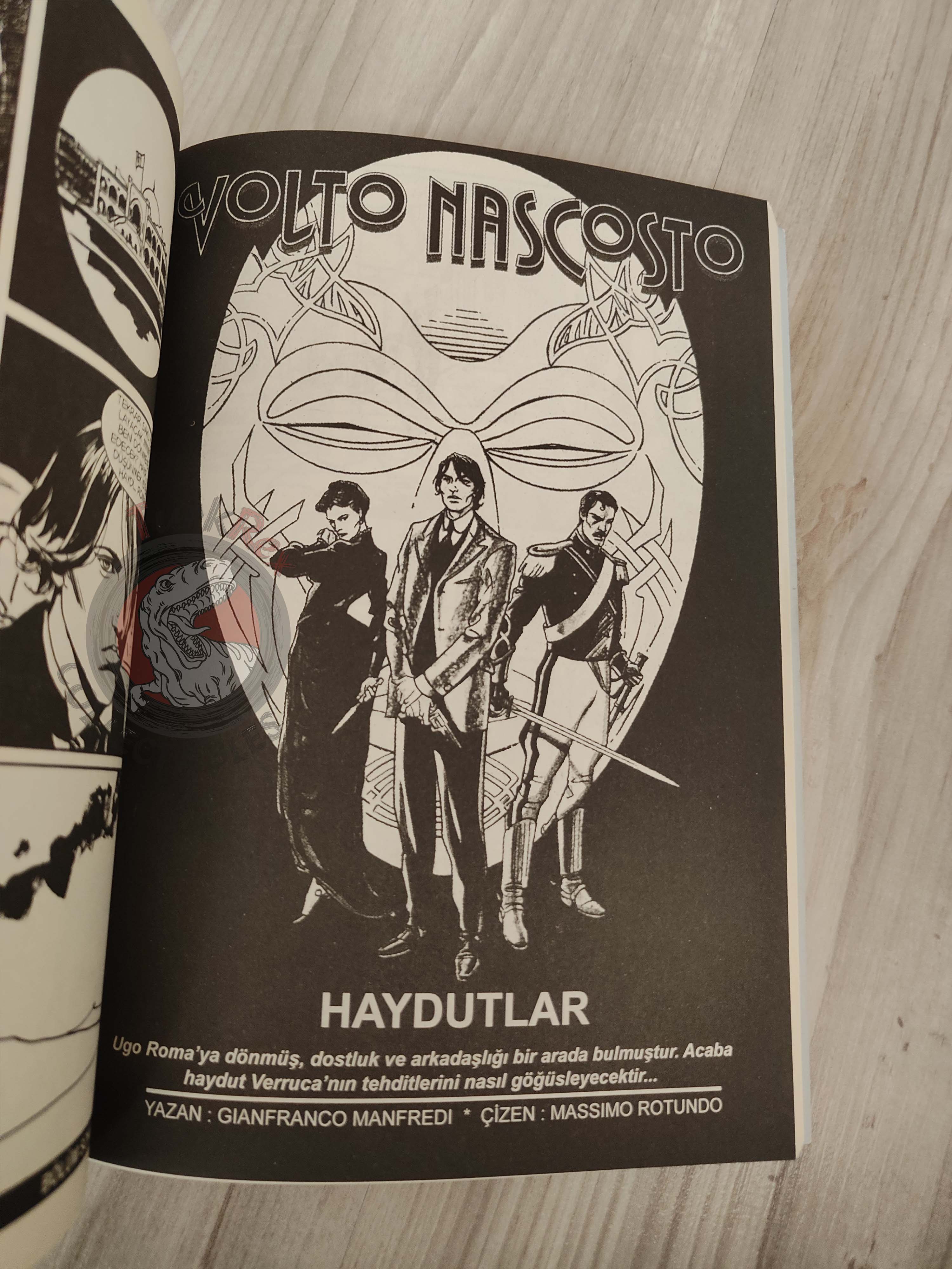 Volto Nascosto Vol #1 I predoni del deserto Turkish Comic Turkey Bonelli #1 #2