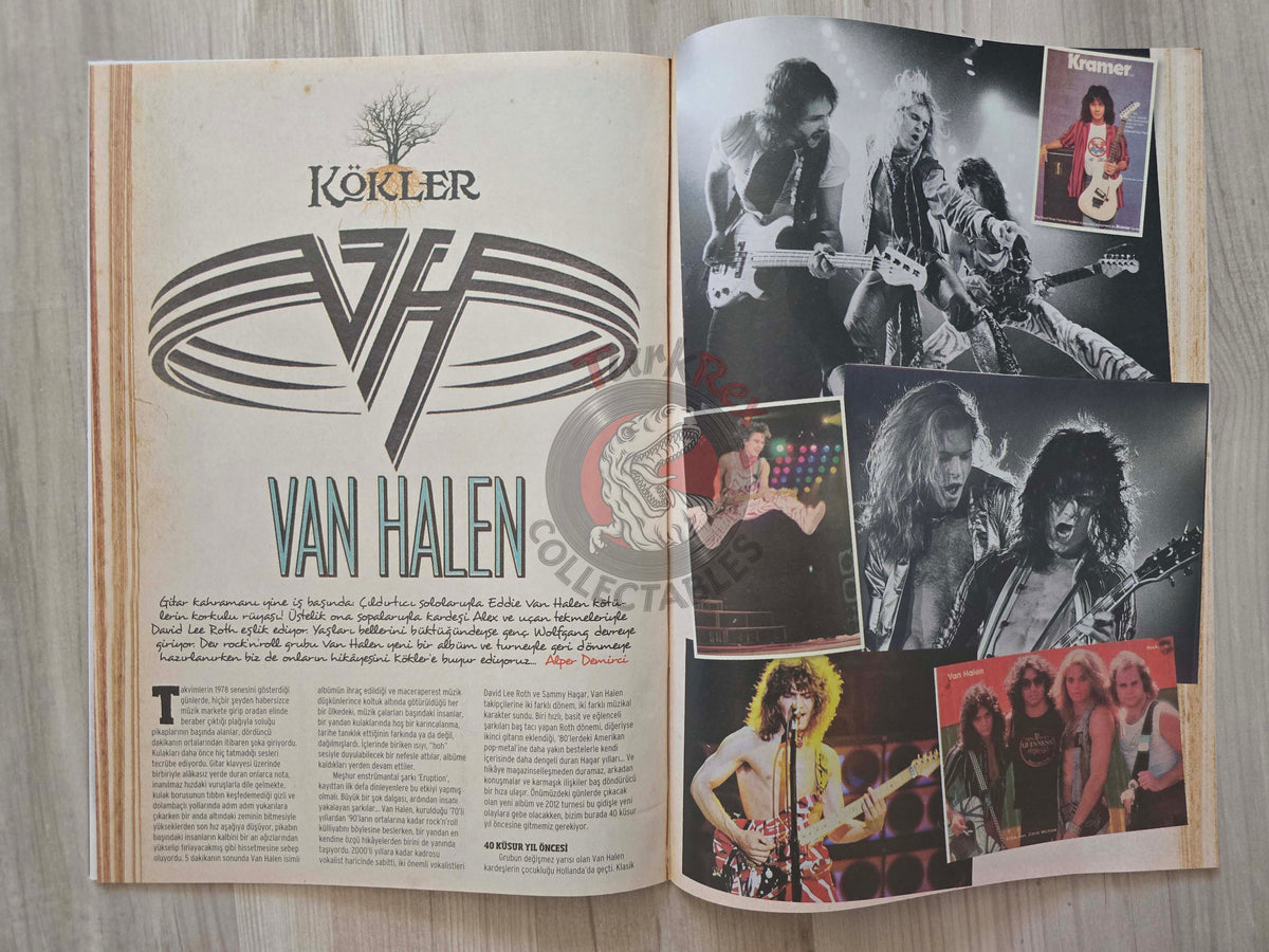 Headbang 2012 Opeth Turkish Mag Turkey Van Halen Lamb of God Lacuna Coil