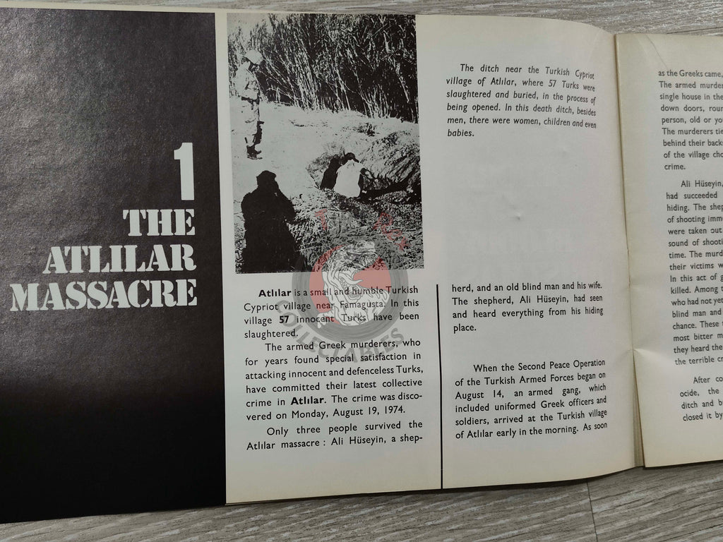 Genocide in 1974: To The Memory Of The Innocent Turkish Cypriots English Book Cyprus
