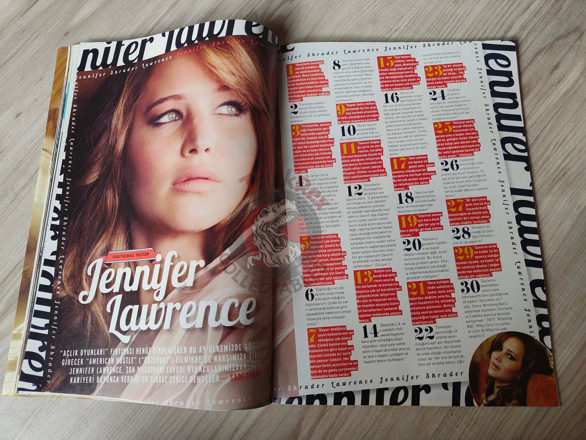 Blue Jean 2014 Manga Turkish Mag Turkey Miley Cyrus Beyoncé Muse Jennifer Lawrence