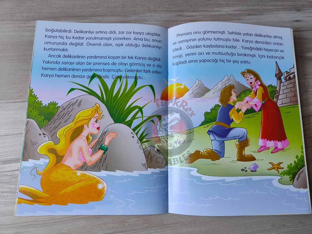 Hans Christian Andersen – The Little Mermaid 2003 Turkish Book Turkey Illustrated 1