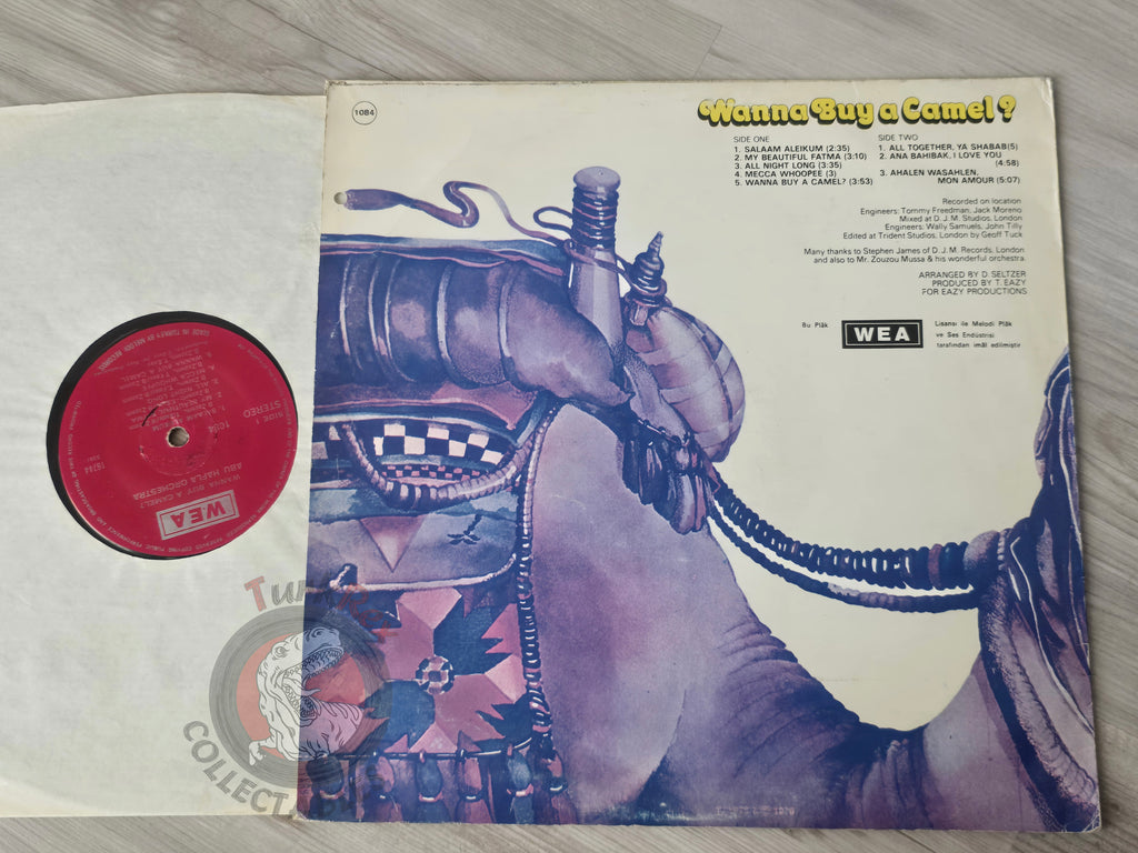 Abu Hafla Orchestra – Wanna Buy A Camel?  Turkish Pressing Vinyl Turkey Edition