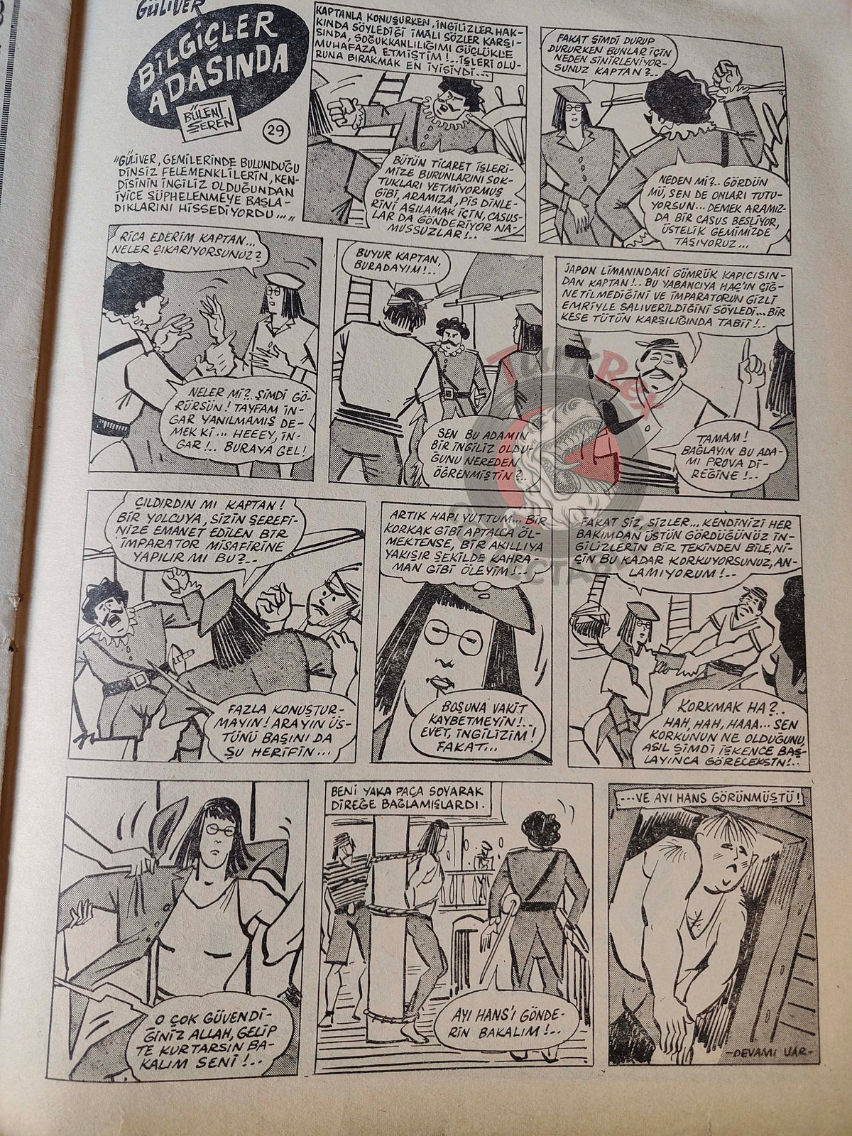 Akbaba 1966 The Cyprus War Turkish Magazine Turkey Greece Georgios Papandreou Gulliver's Travels