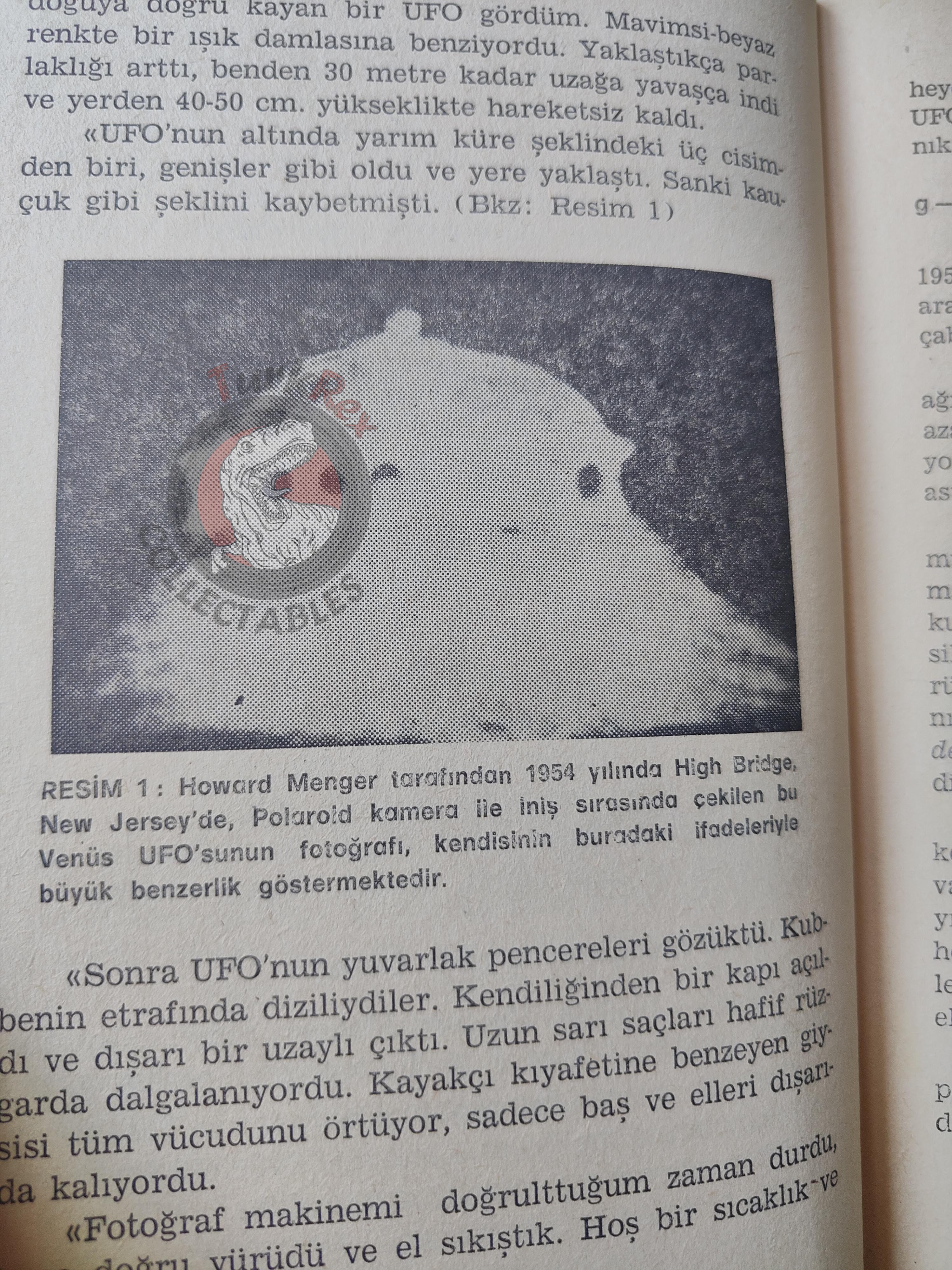 UFO General Structures 1978 Turkish Book Turkey Parapsychology