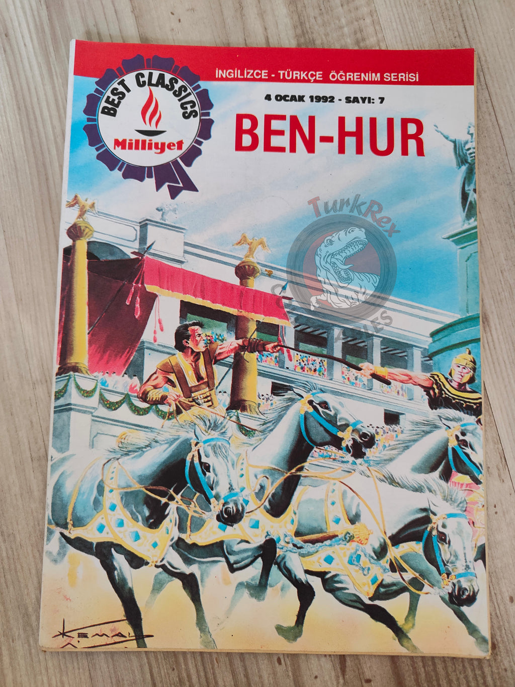 Ben-Hur – Lew Wallace Turkish Comic Turkey Classics Illustrated