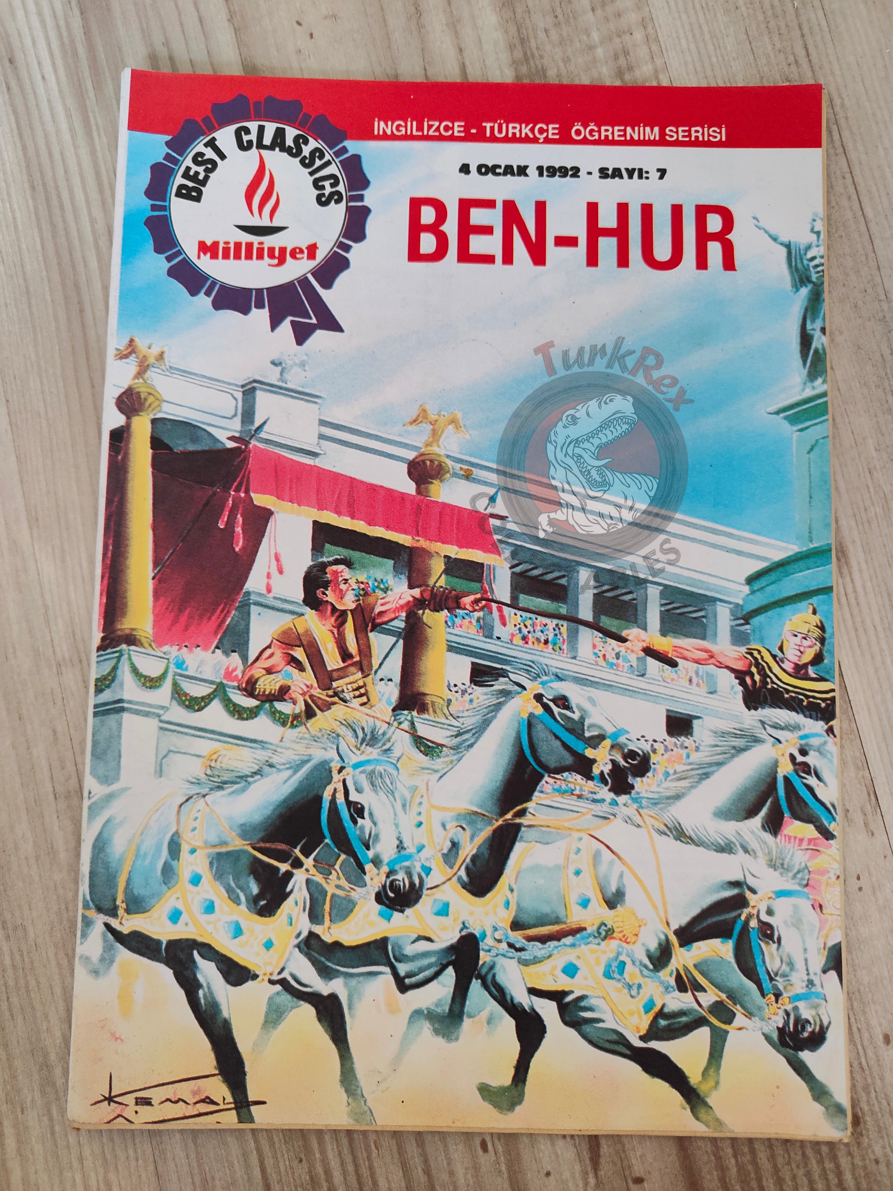 Ben-Hur – Lew Wallace Turkish Comic Turkey Classics Illustrated