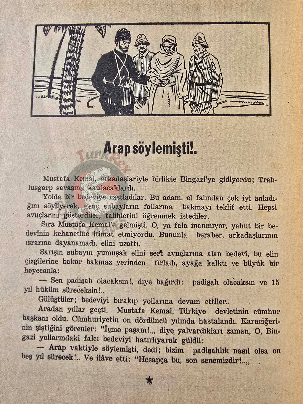 Rıza Ruşen Yücer – A Few Anecdotes and Memories of Atatürk 1947 Turkish Book Turkey