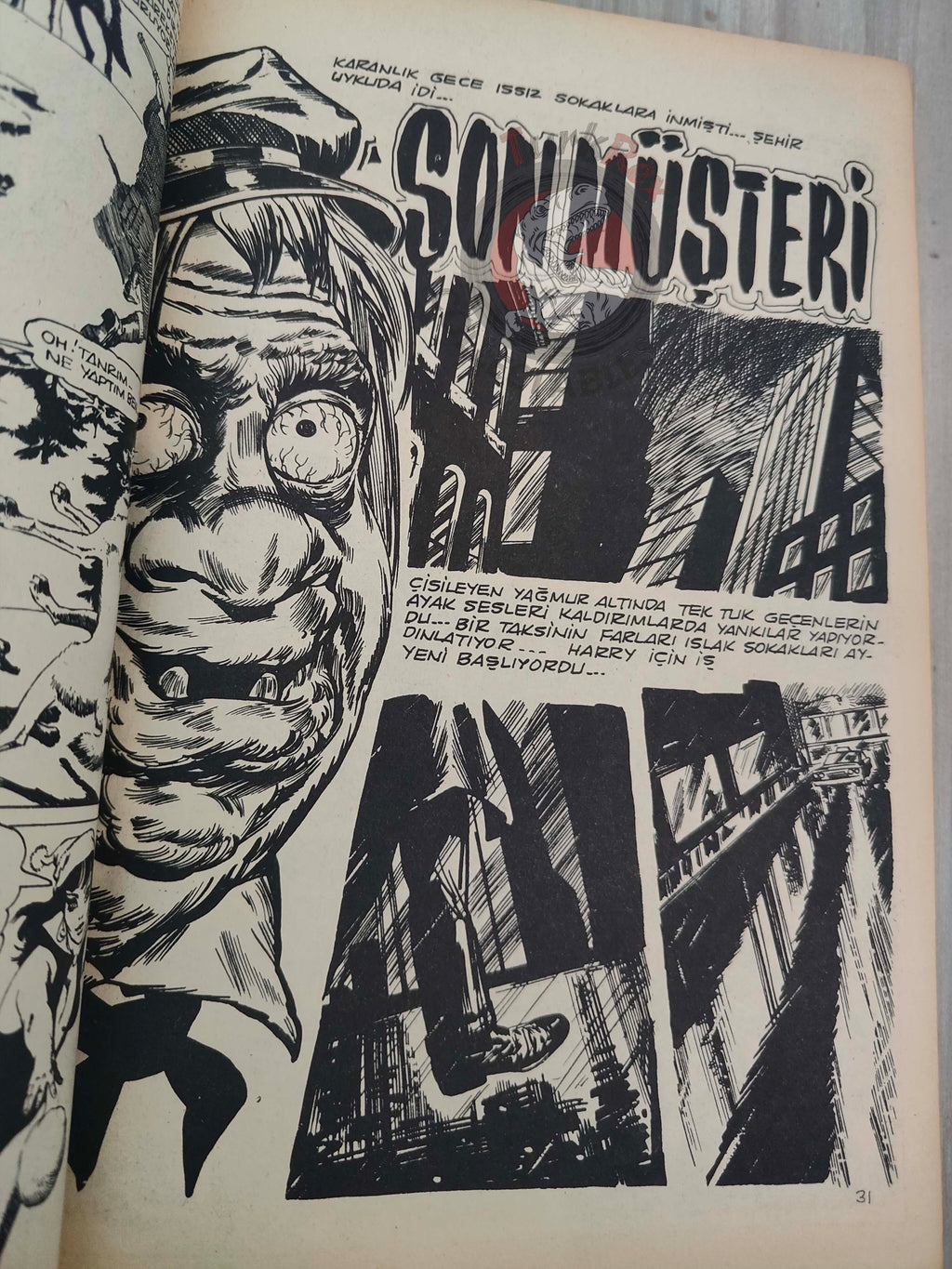 Korku January 1973 Turkish Comic Turkey Vampirella #19 Warren Creepy Eerie
