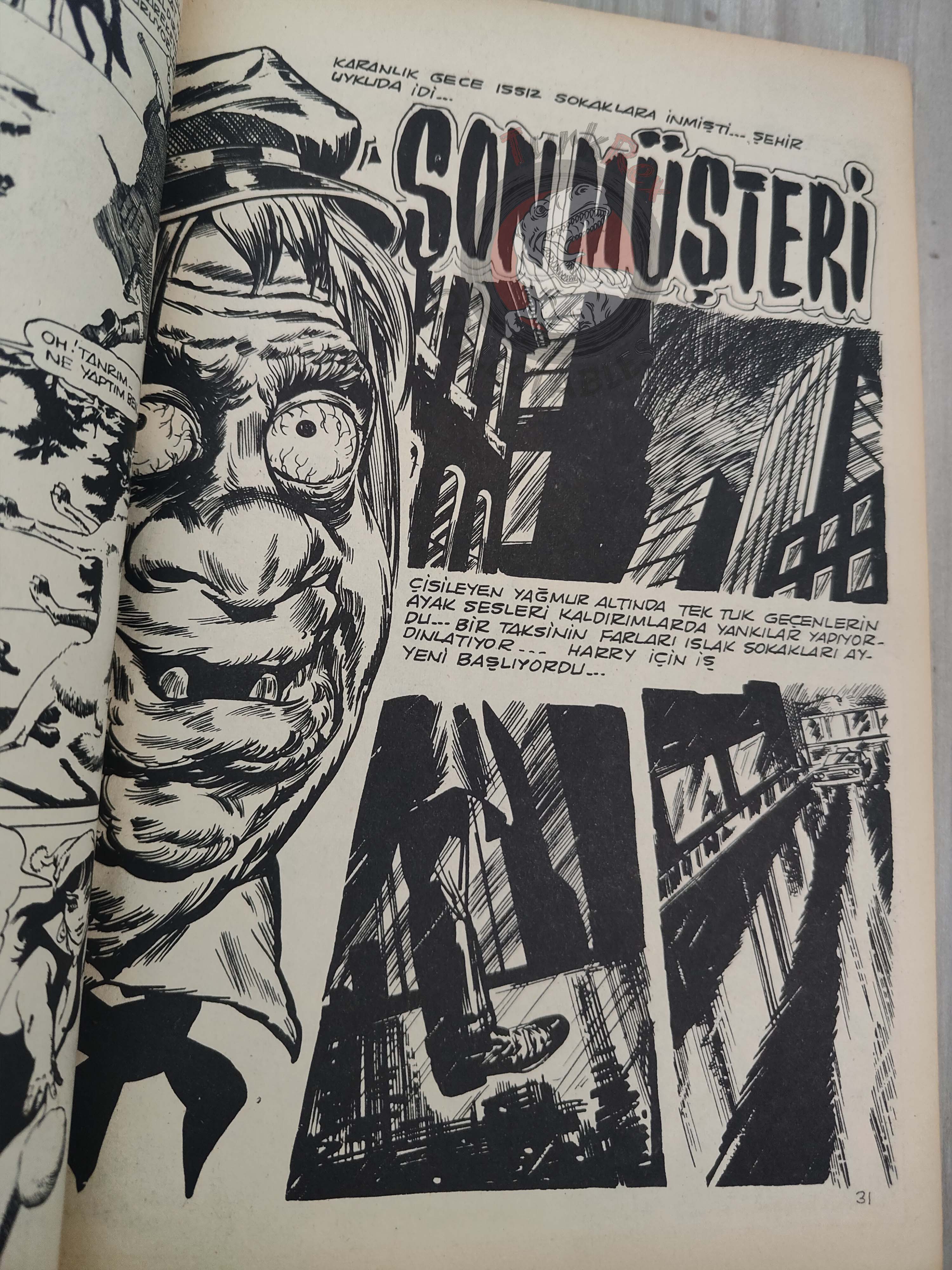 Korku January 1973 Turkish Comic Turkey Vampirella #19 Warren Creepy Eerie