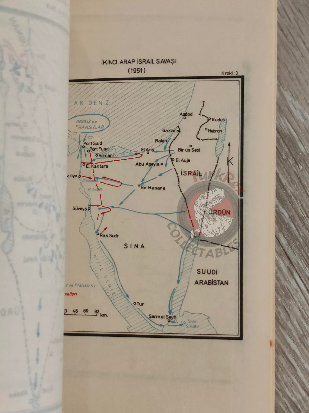 Arab Israeli Conflict Wars 1979 Turkish Book Turkey with Maps Military Israel Middle East