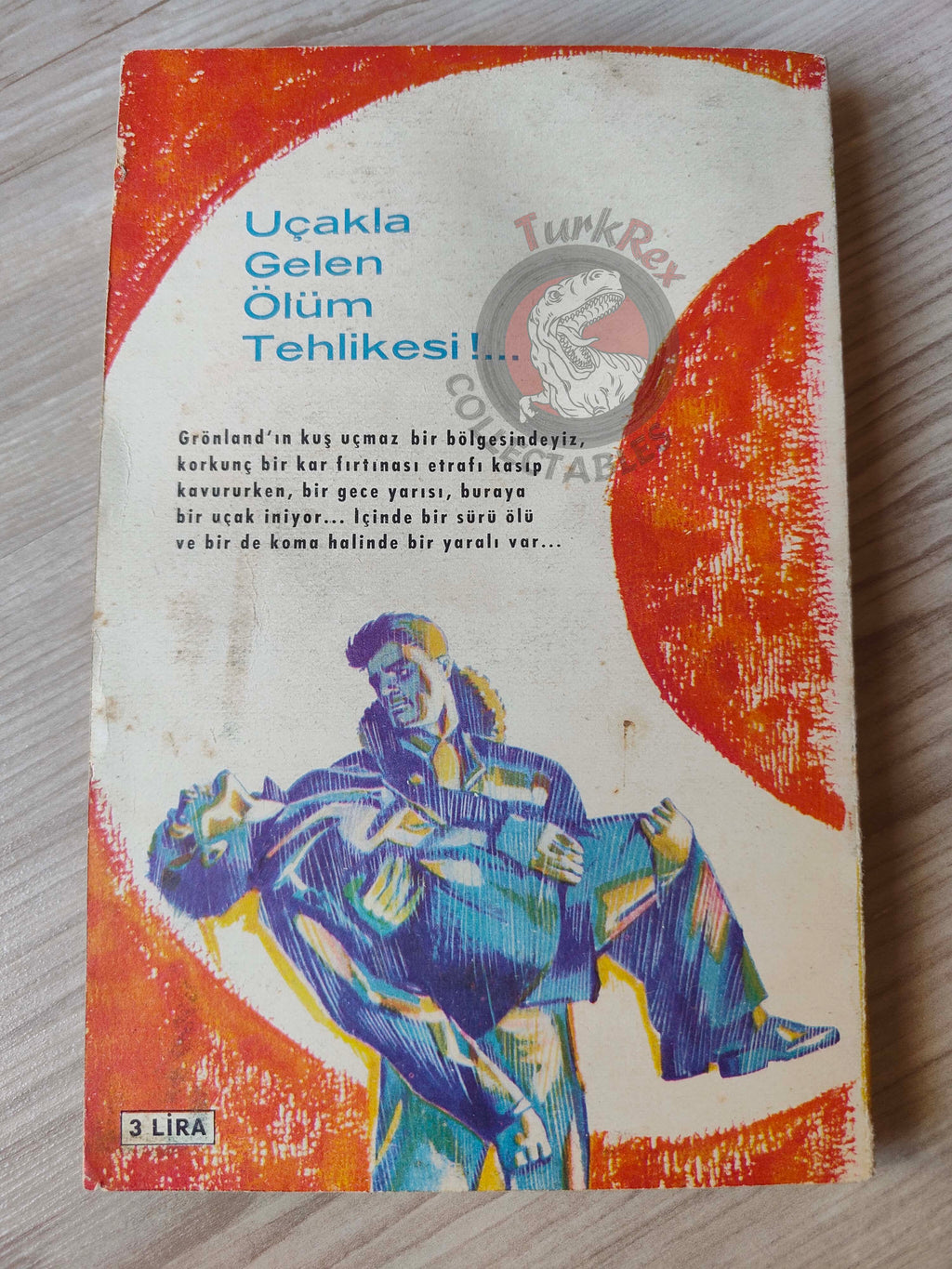 Alistair MacLean – Night Without End 1963 1st Turkish Book Turkey
