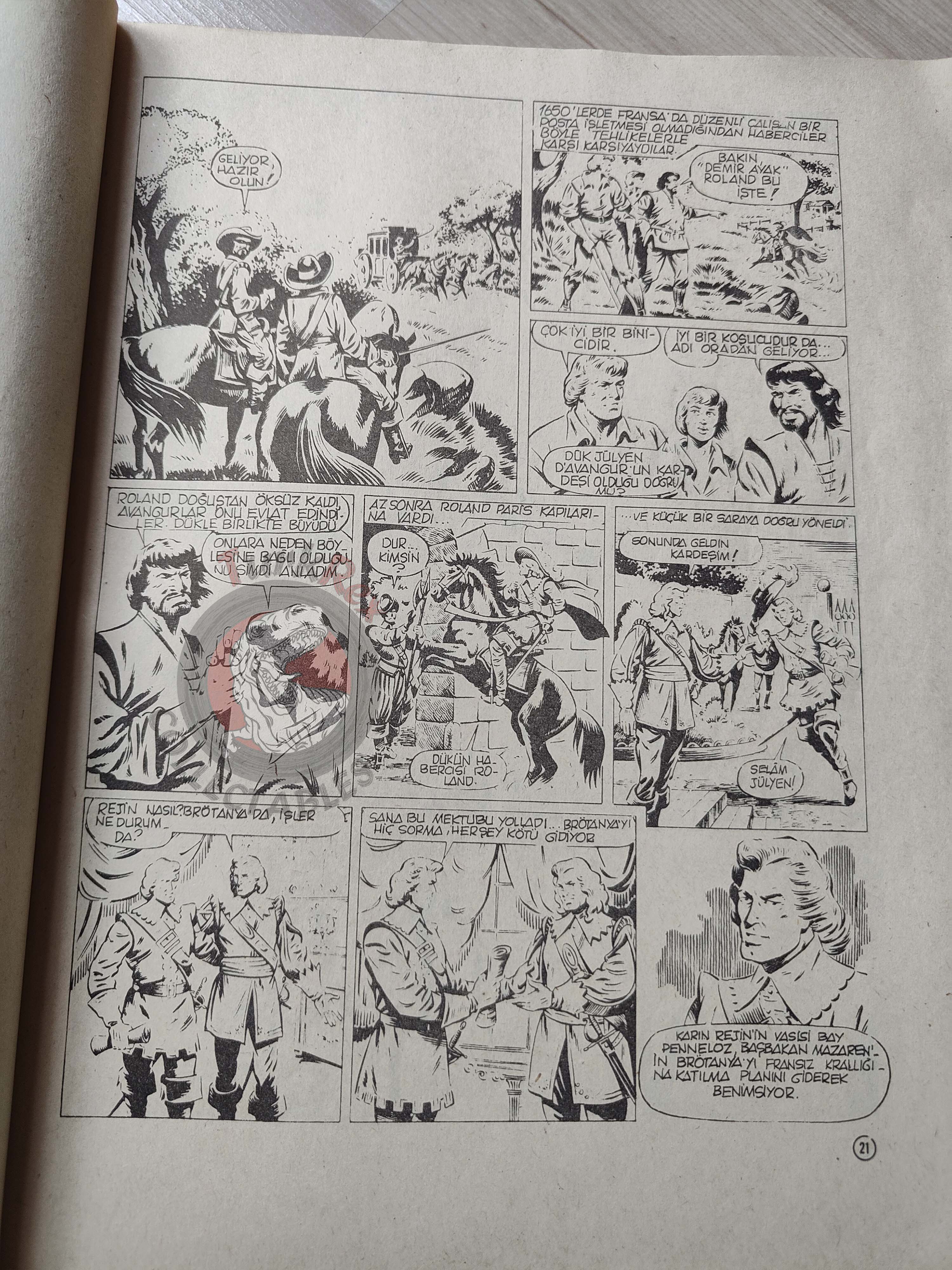 Milliyet Çocuk #32 1979 Turkish Comic Turkey Joyas Literarias Juveniles #93 Paul Feval