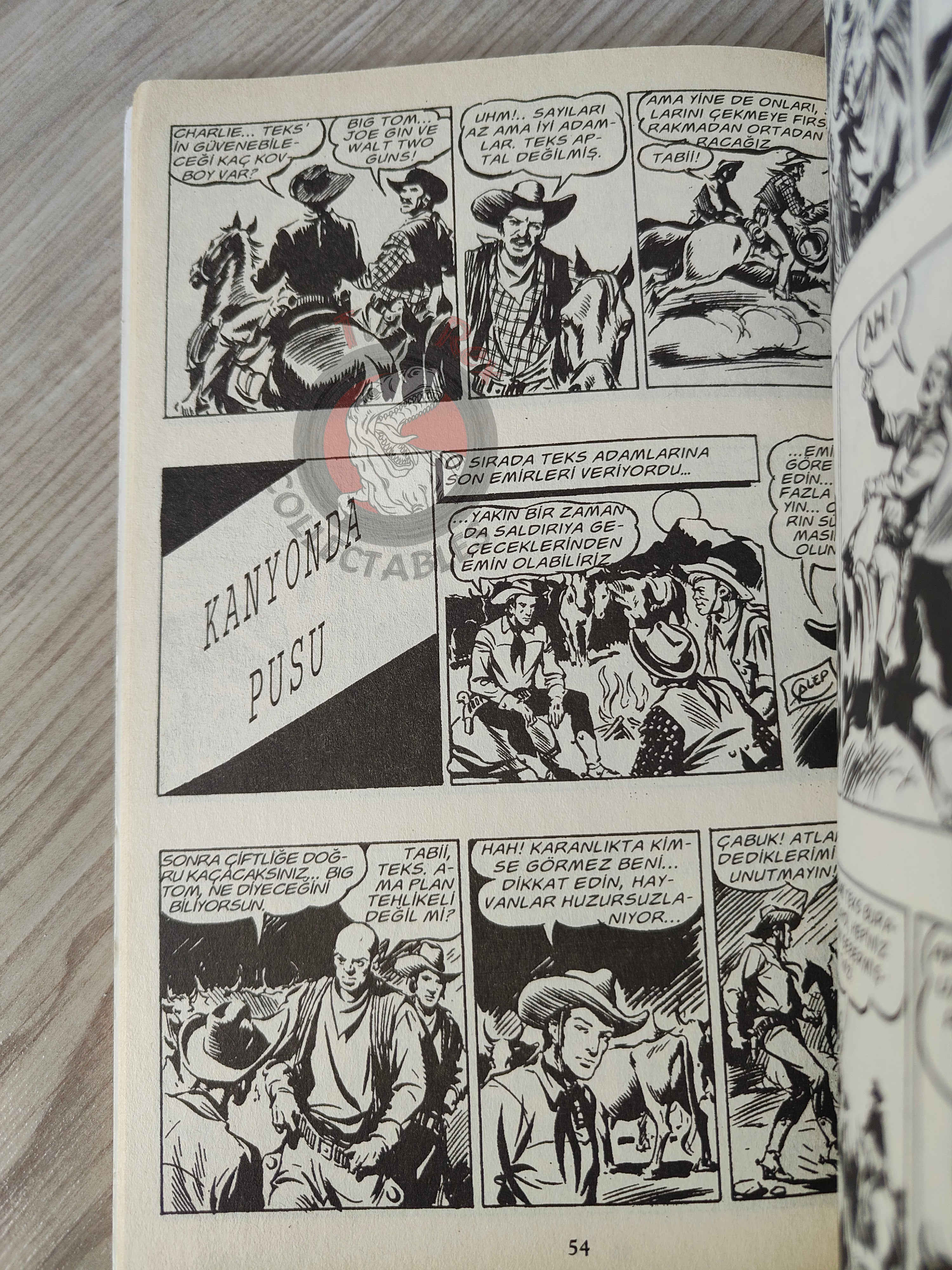 Tex #2 Uno Contro Venti 2004 Turkish Comic Turkey Bonelli Willer