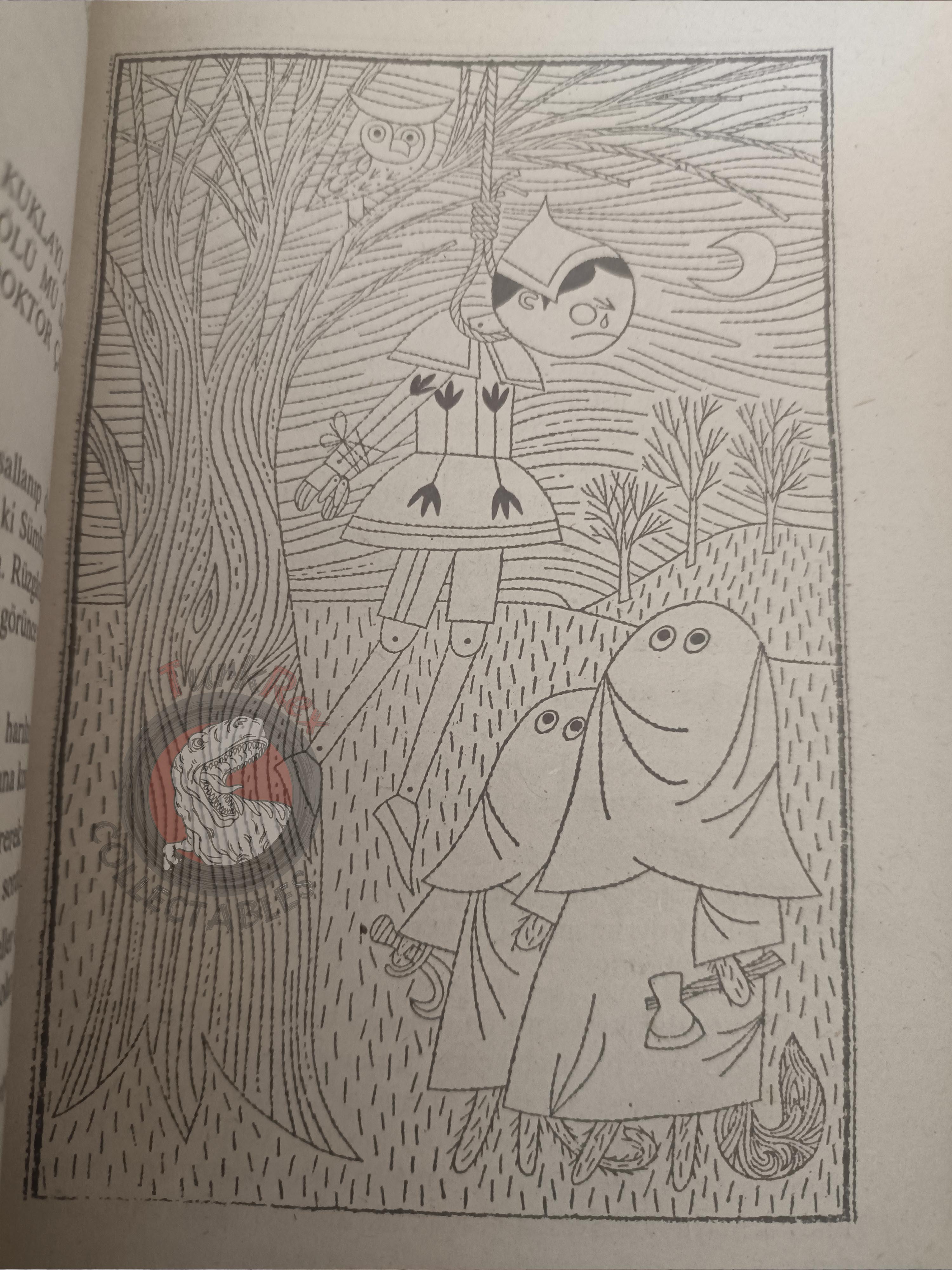 Carlo Collodi – Pinocchio 1991 Turkish Book Turkey Illustrated Naiad Einsel