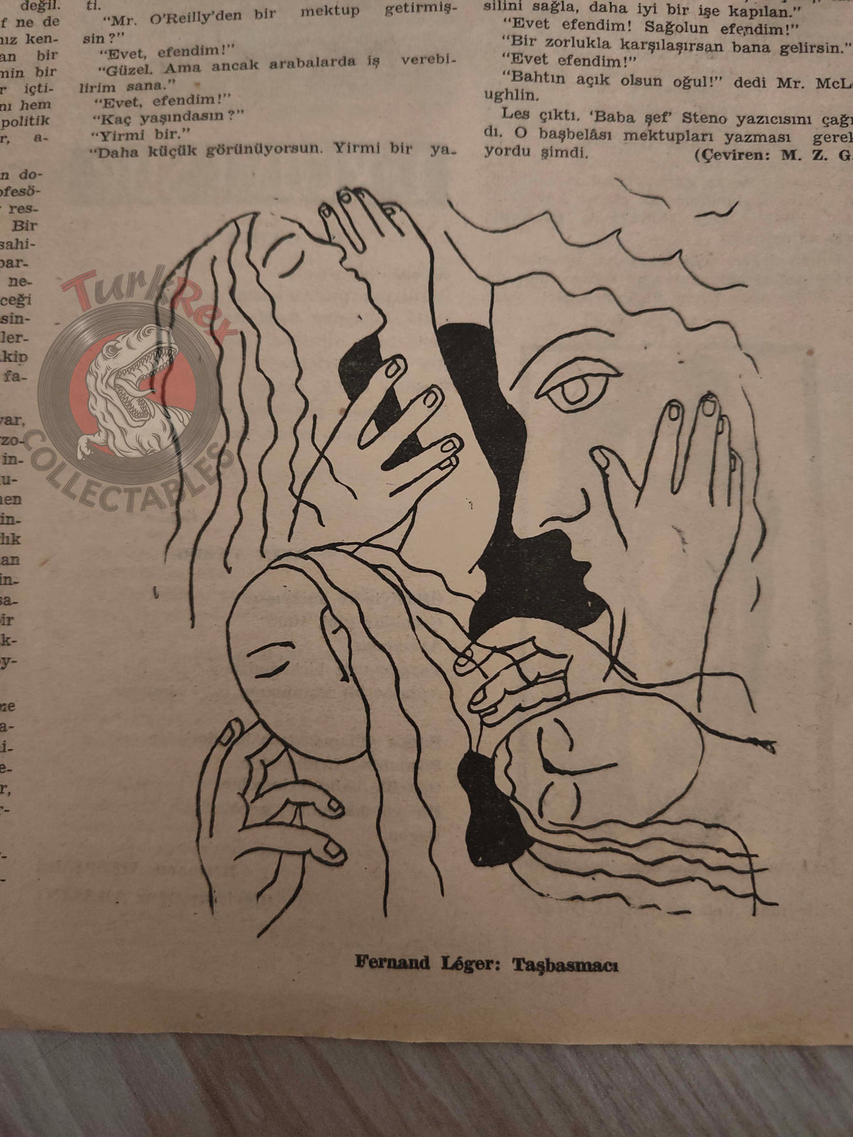 Varlık 1955 André Gide Turkish Literary Mag Turkey Fernand Léger F. J. Haydn André Masson