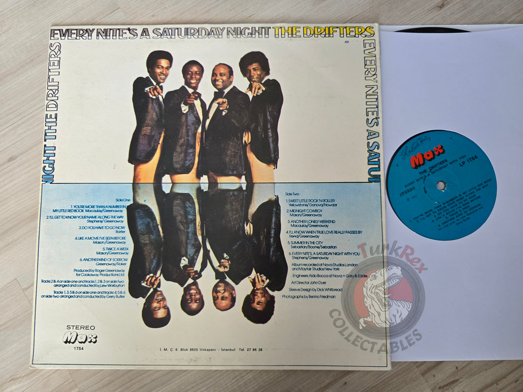 The Drifters – Every Nite's A Saturday Night Turkish Pressing Vinyl Turkey Edition