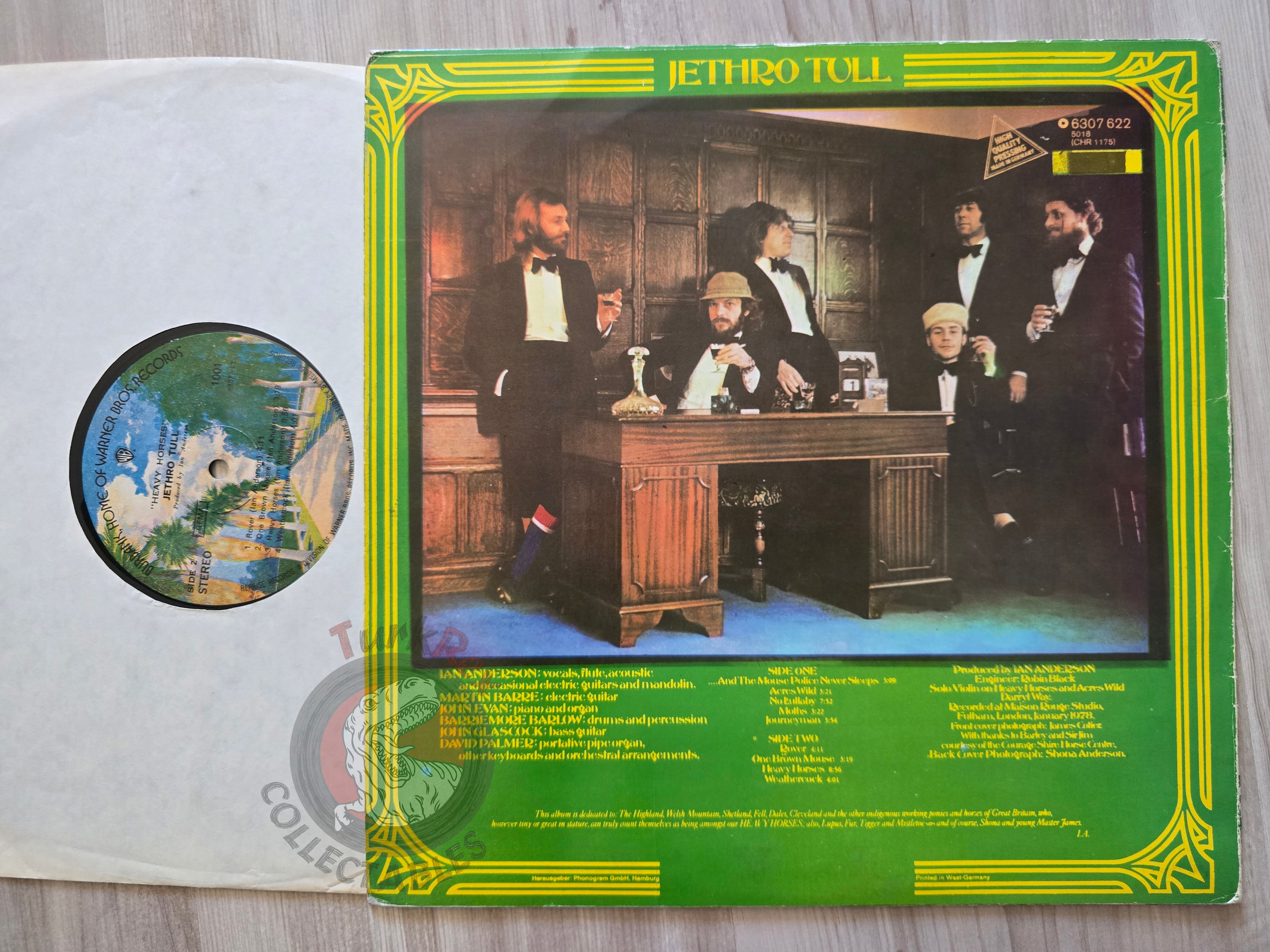 Jethro Tull – Heavy Horses Turkish Pressing Vinyl Turkey Edition