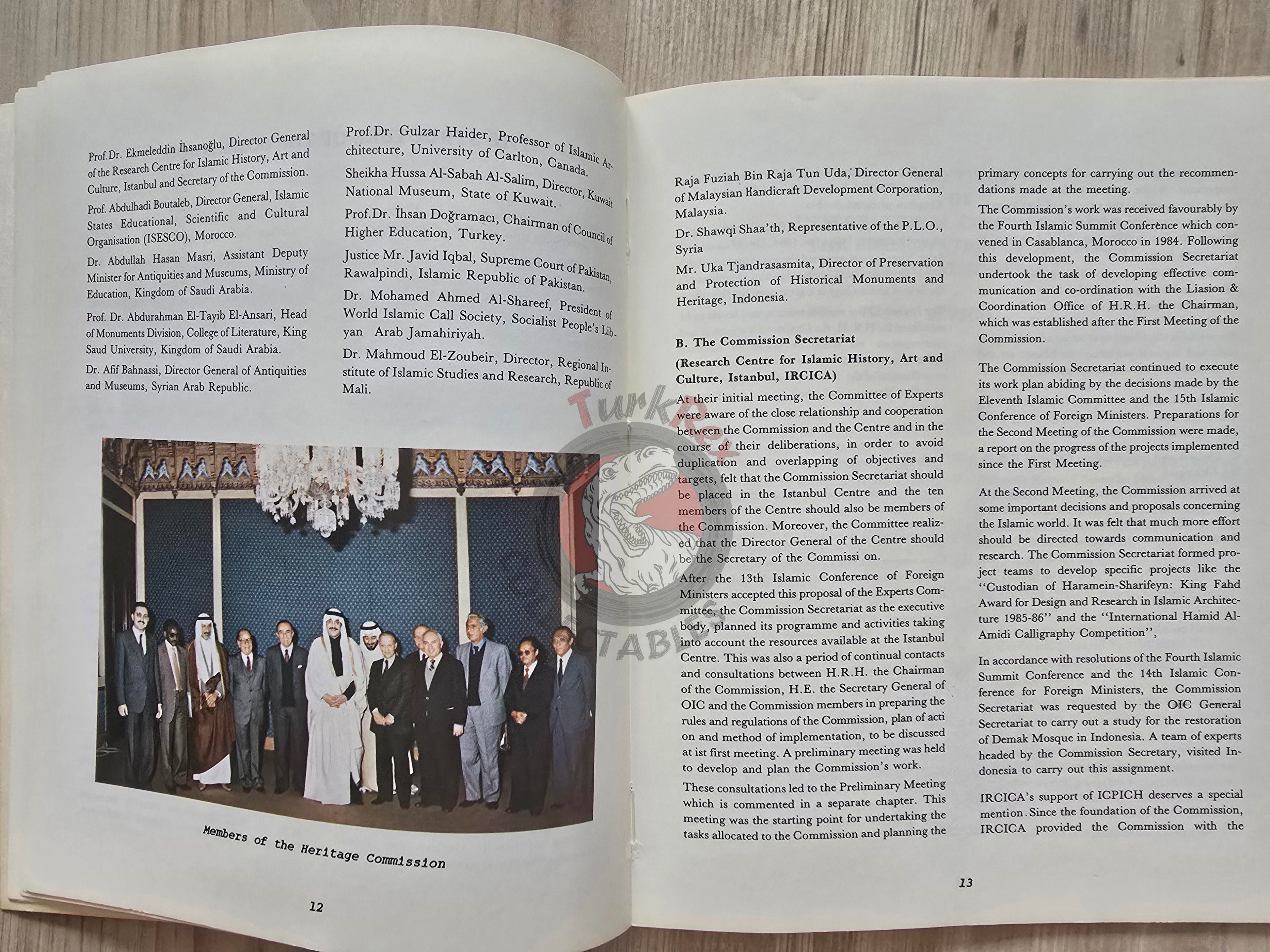Faisal bin Fahd bin Abdulaziz Al Saud Islamic Cooperation 1986 English Book Turkey Saudi Arabia