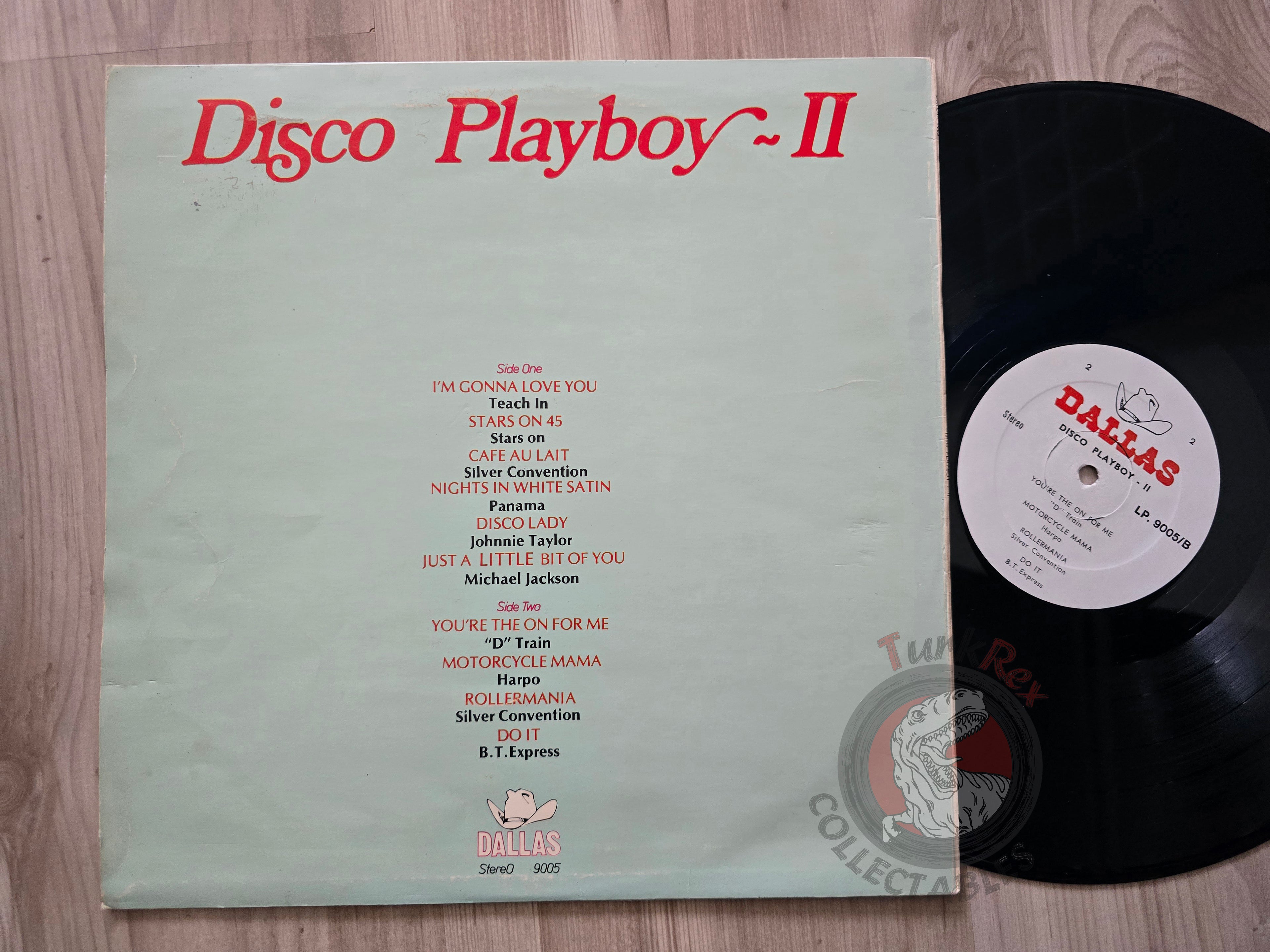 Various – Disco Playboy 2 Turkish Pressing Vinyl Turkey Edition Michael Jackson