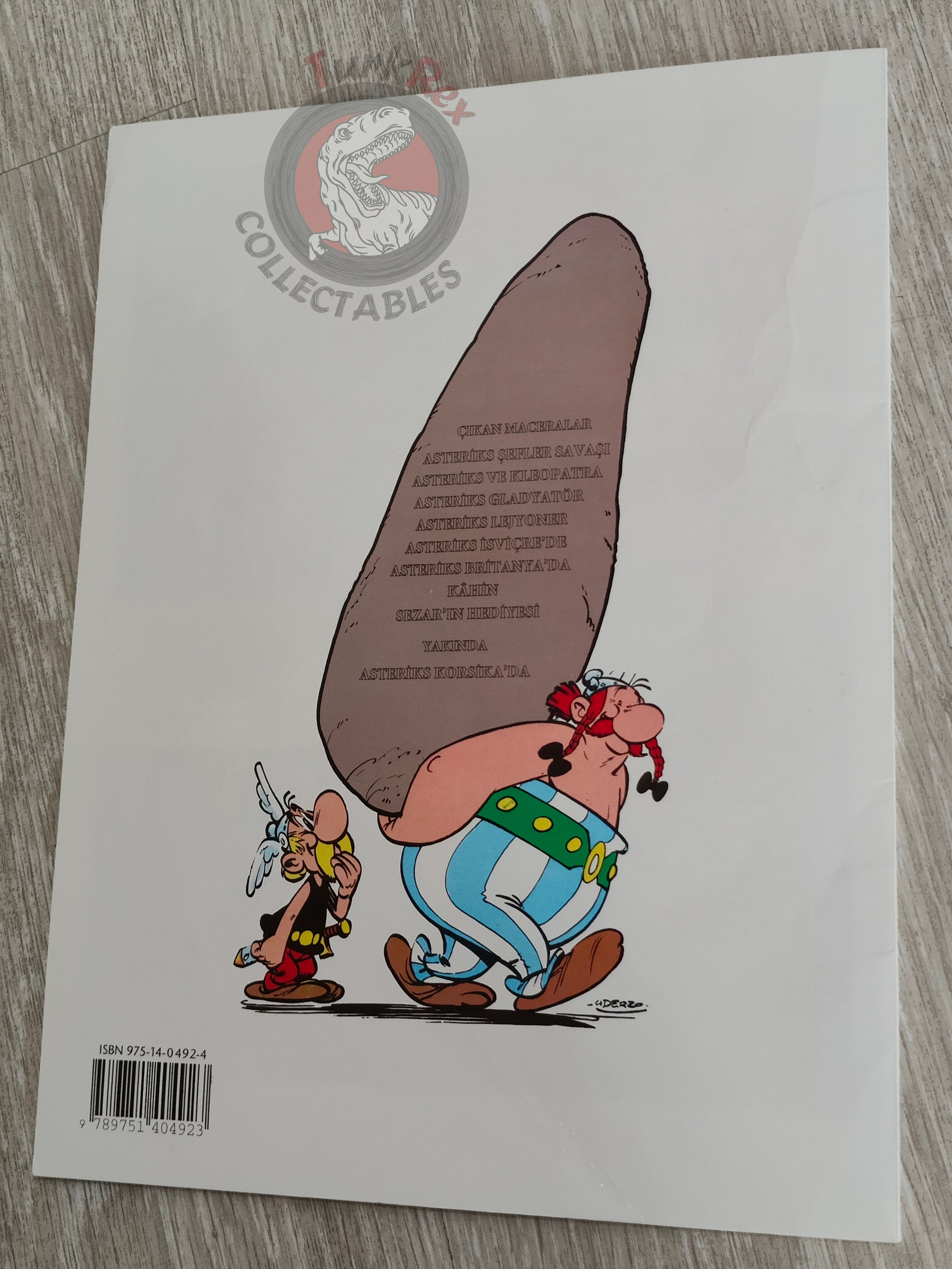 Asterix – Asterix and Caesar’s Gift 1995 1st Edition Turkish Edition Comic Turkey