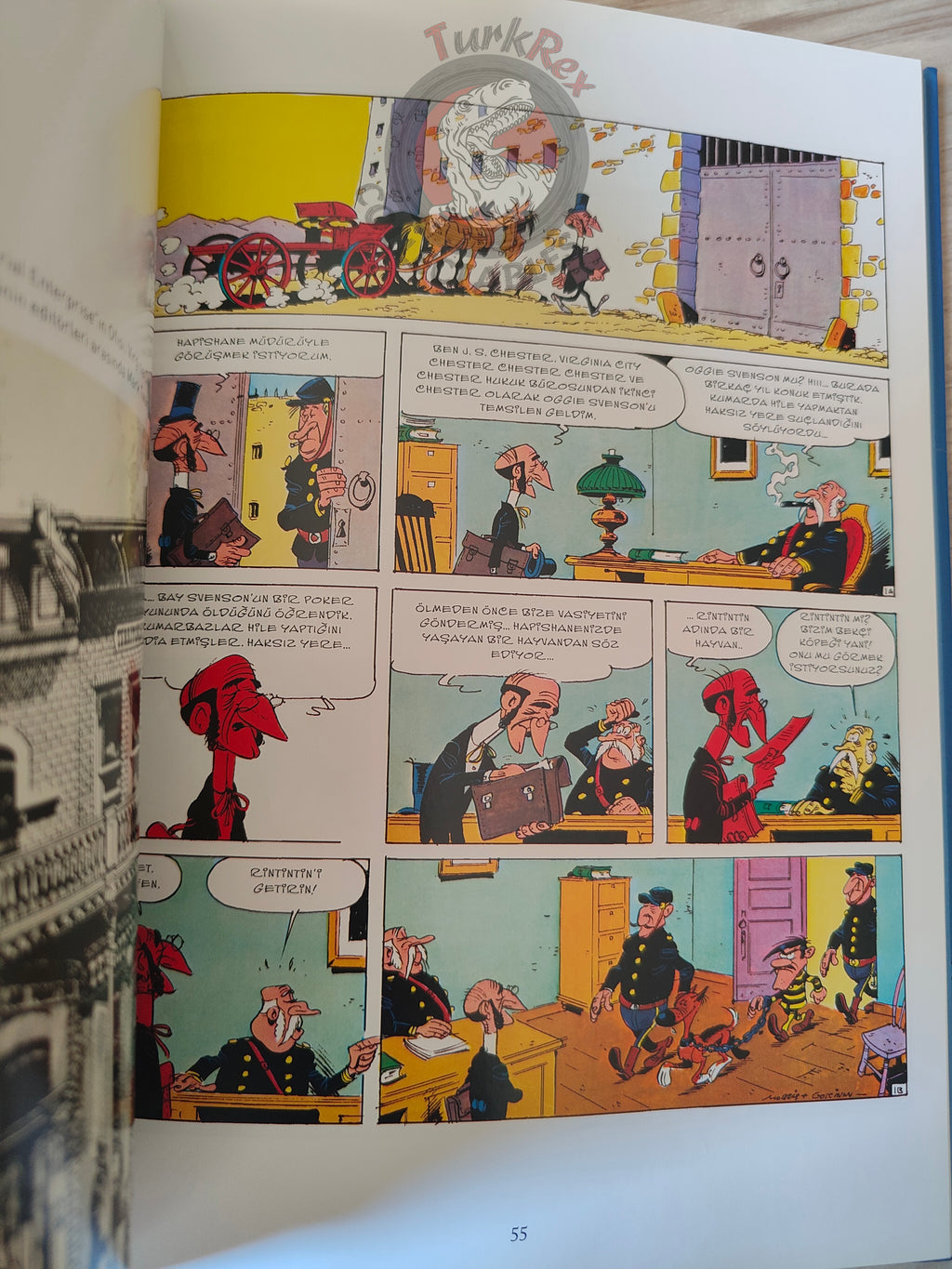 Lucky Luke – L'integrale #14 Turkish Comic Turkey Le Cavalier Blanc