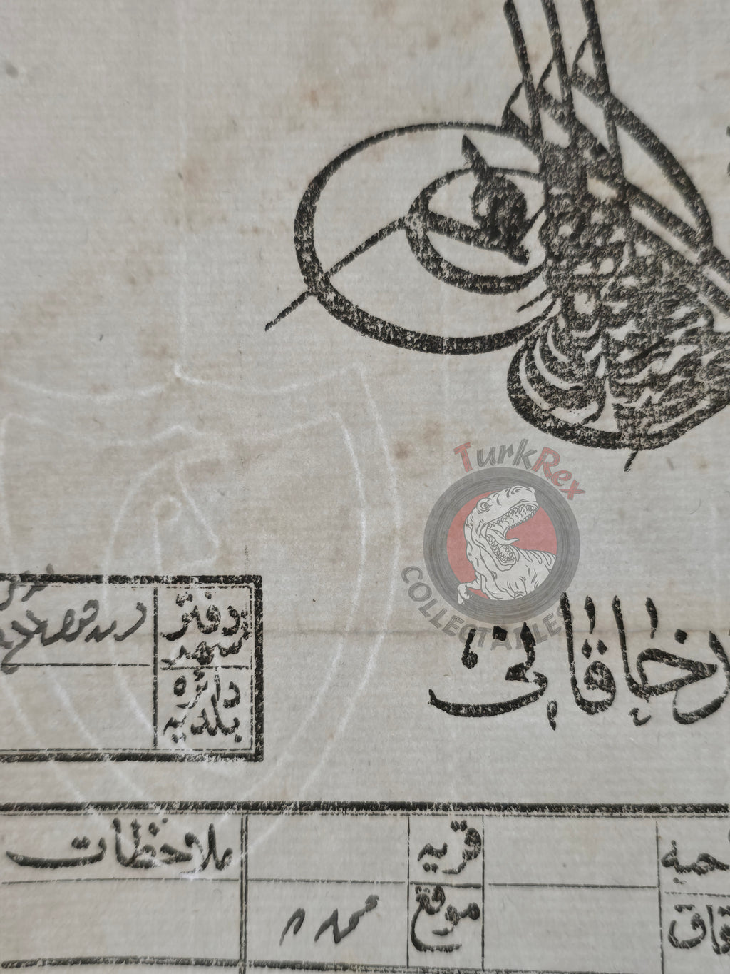 Ottoman 1896 Land Deed Residential Property in Bursa Title Deed Armenia Armenian Watermarked