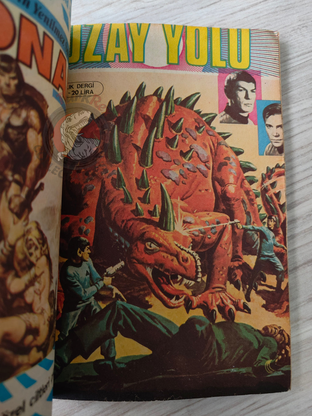Star Trek Vol #5 1981 Turkish Comic Turkey Marvel #13 #14 #15