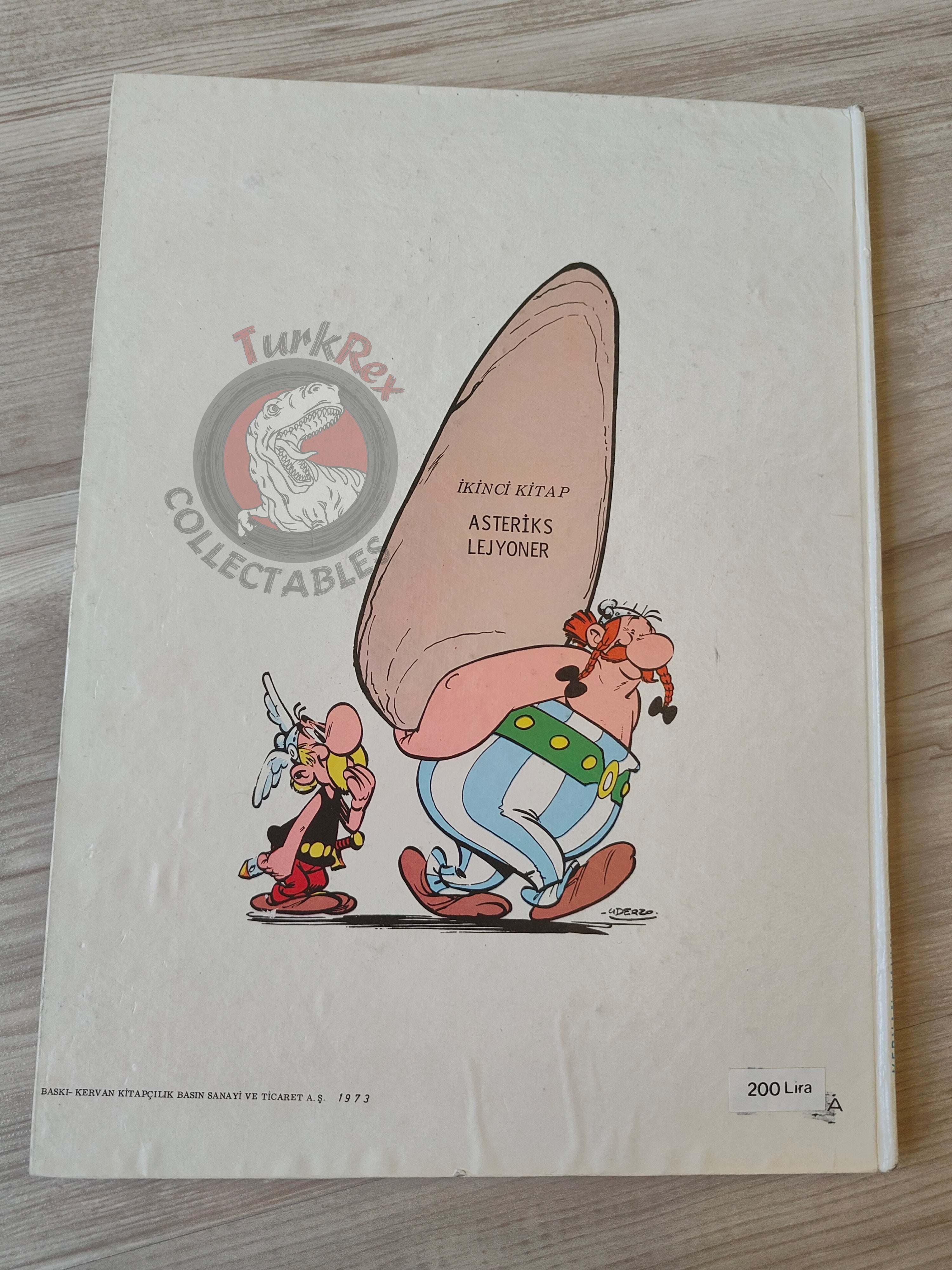 Asterix – Asterix and the Big Fight 1973 Turkish Edition Comic Turkey