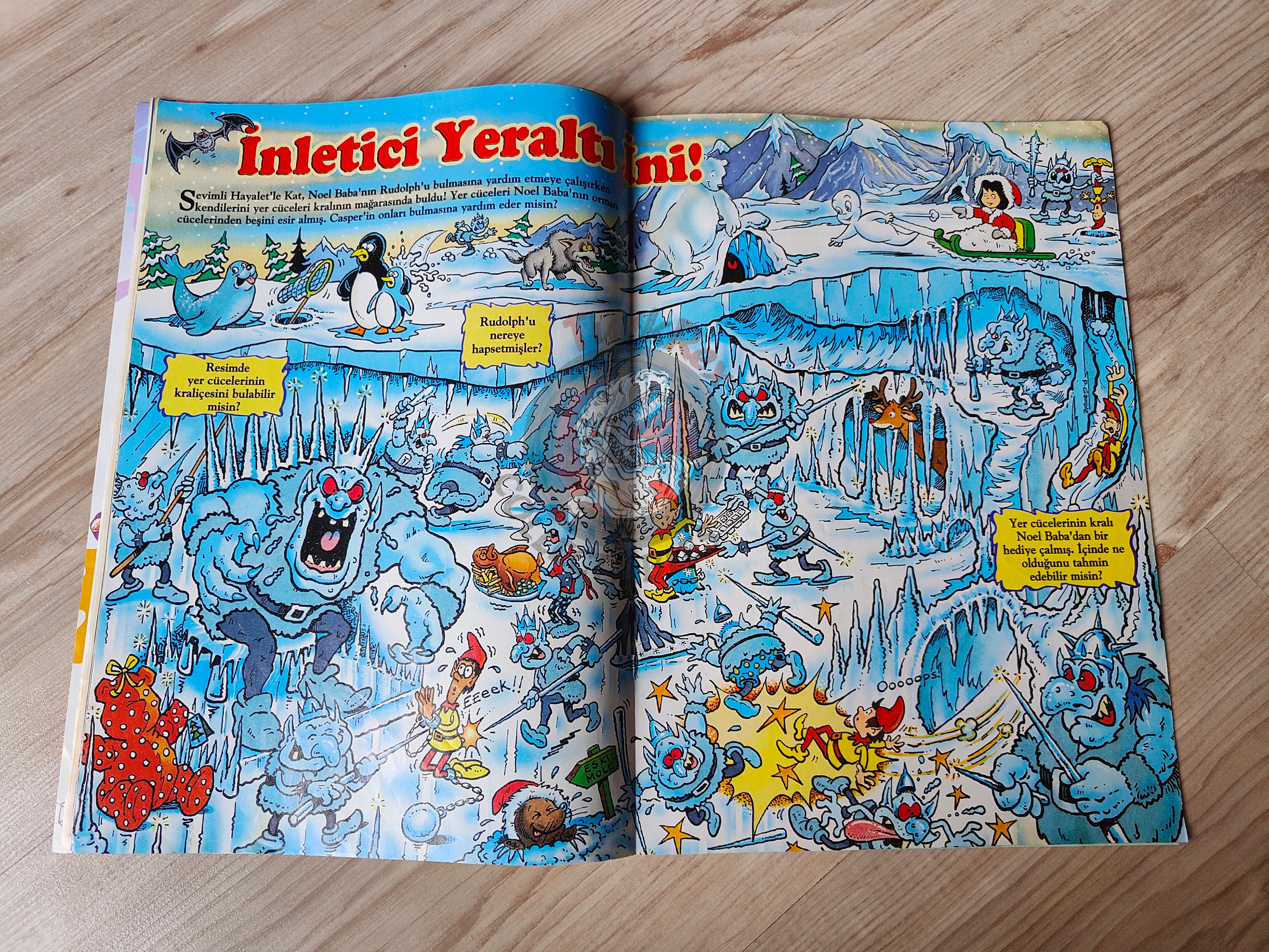 Casper the Friendly Ghost Magazine – Issue #29 1998 Turkish Comic Turkey