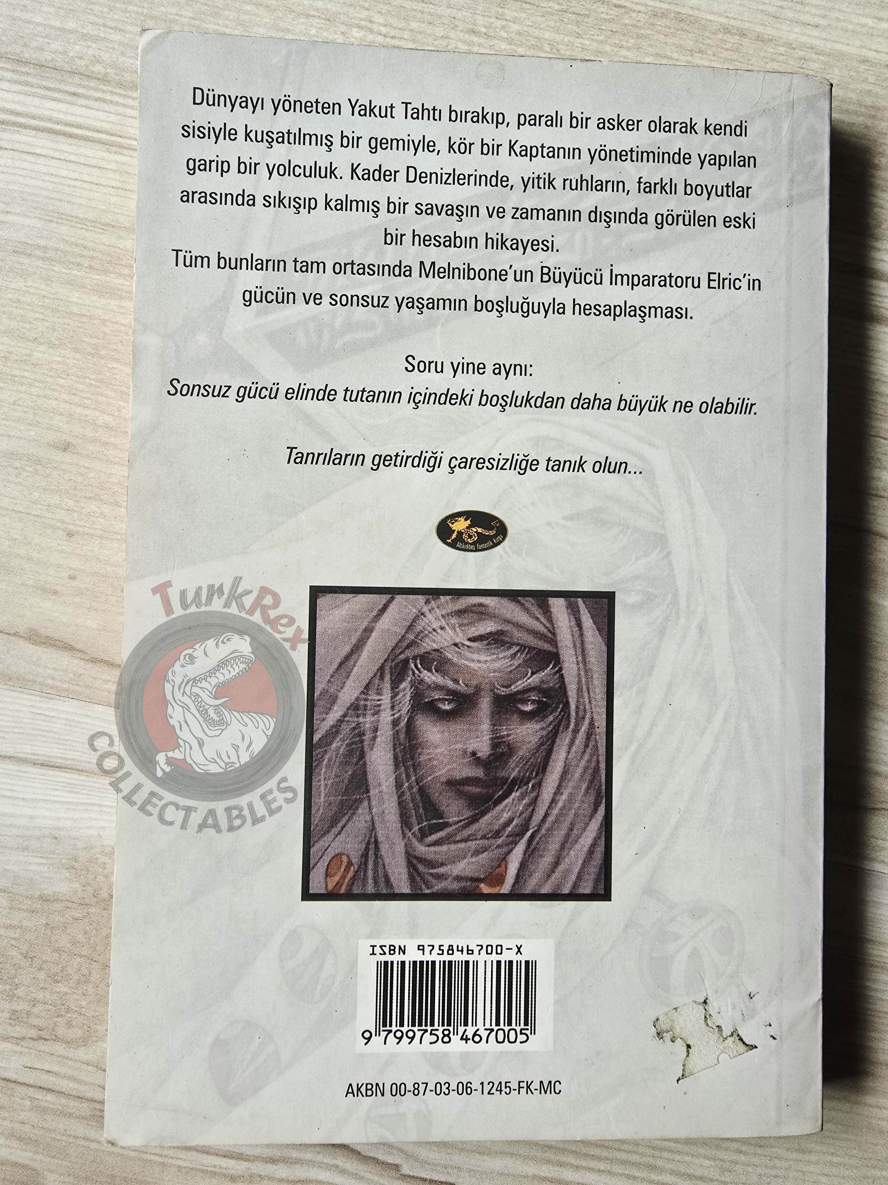 Michael Moorcock – The Sailor on the Seas of Fate 2000 1st Turkish Book Turkey Elric