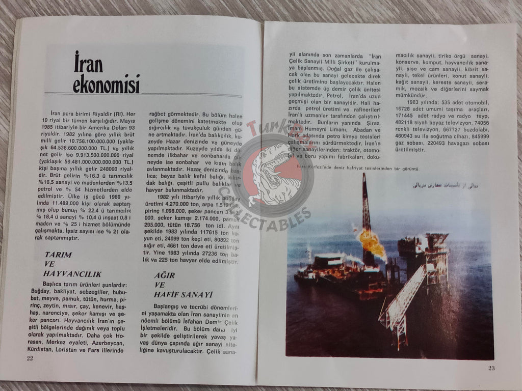 Introducing the Islamic Republic of Iran 1980s Turkish Book Propaganda Persia Ruhollah Khomeini