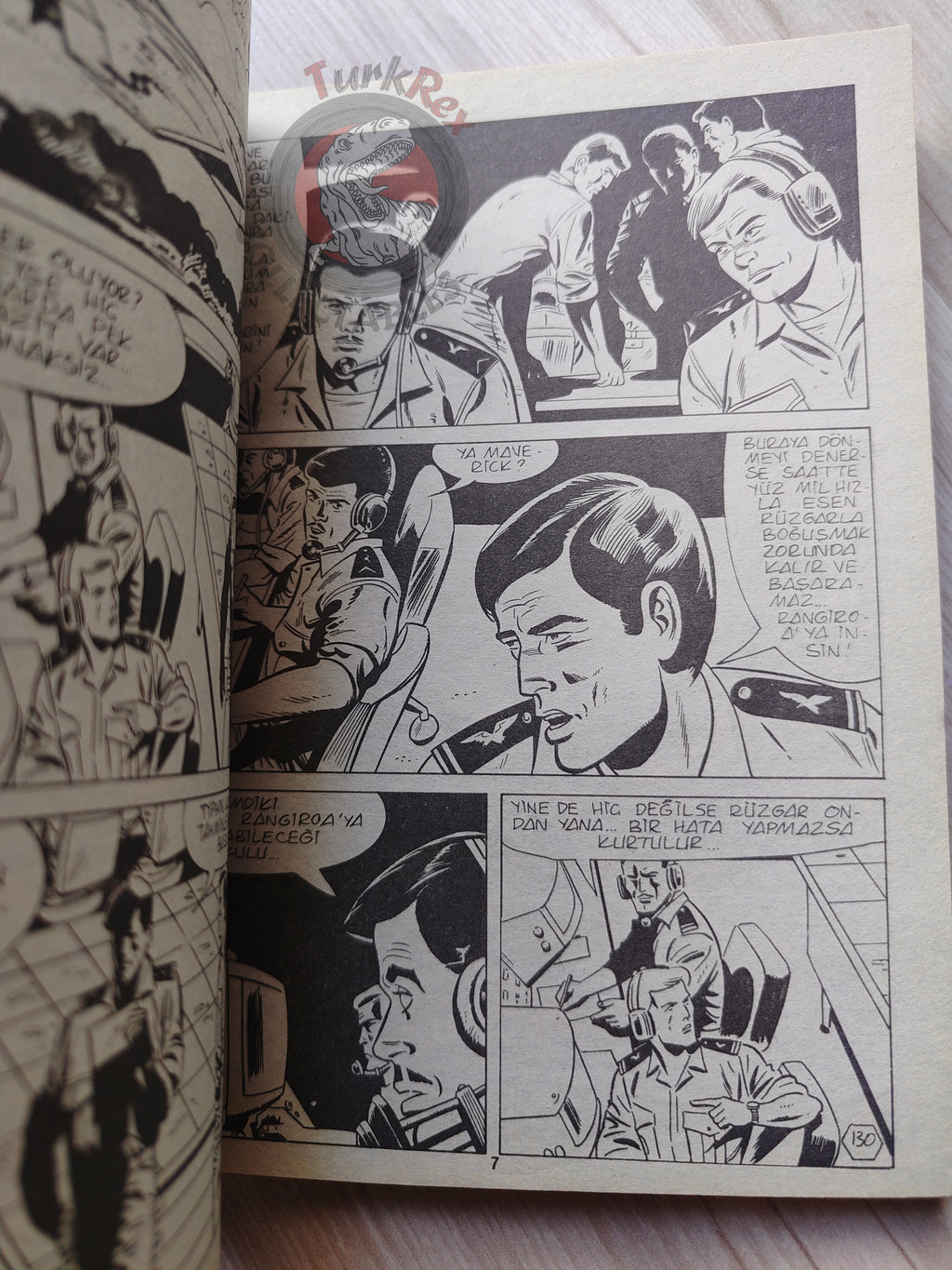 Top Gun Collected Edition 1987 Tom Cruise Cover Turkish Comic Turkey #1 #2 #3 #4