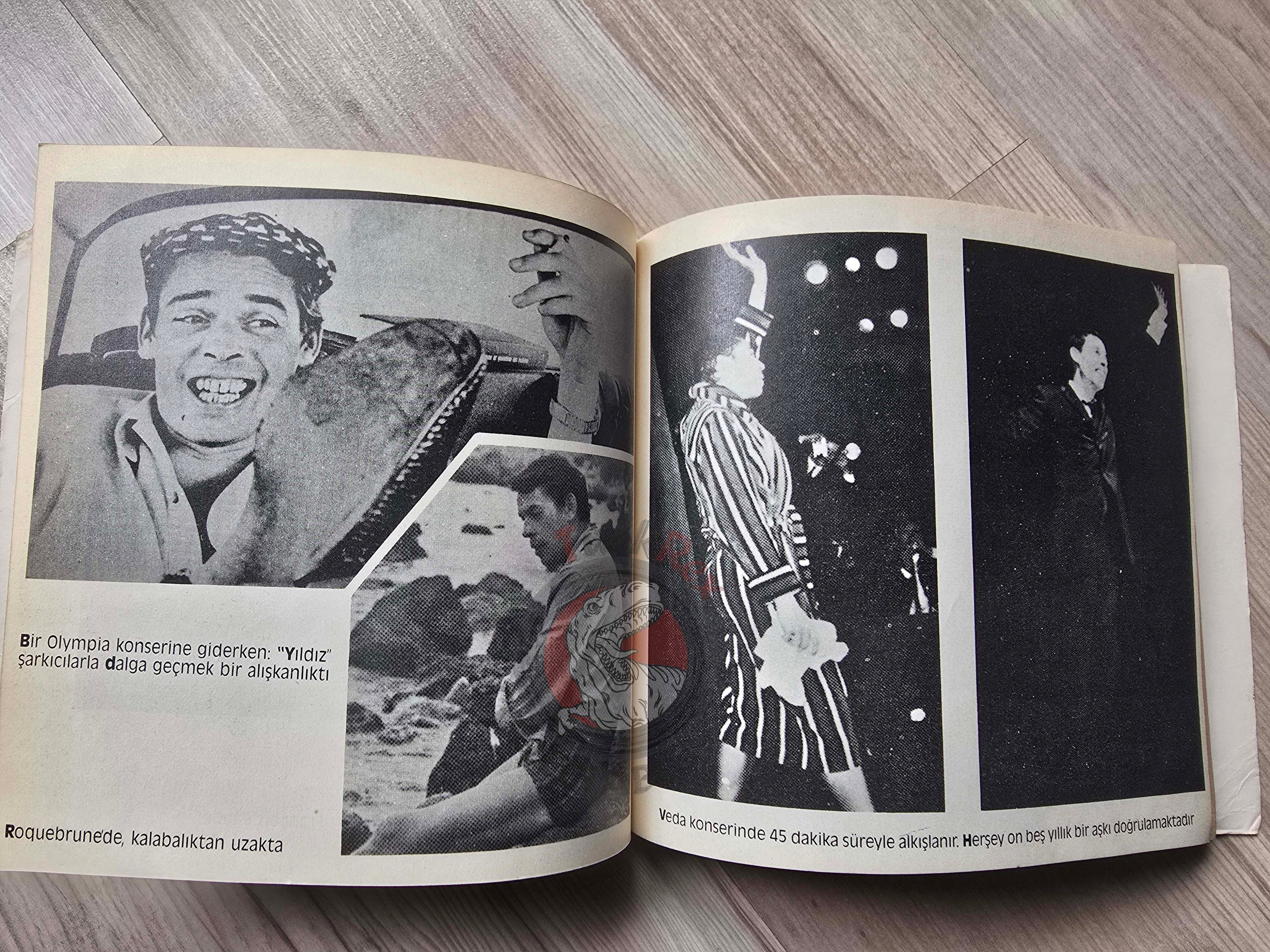 Jacques Brel: A Lonely Man Biography Book 1986 1st by Turkish Writer Book Turkey