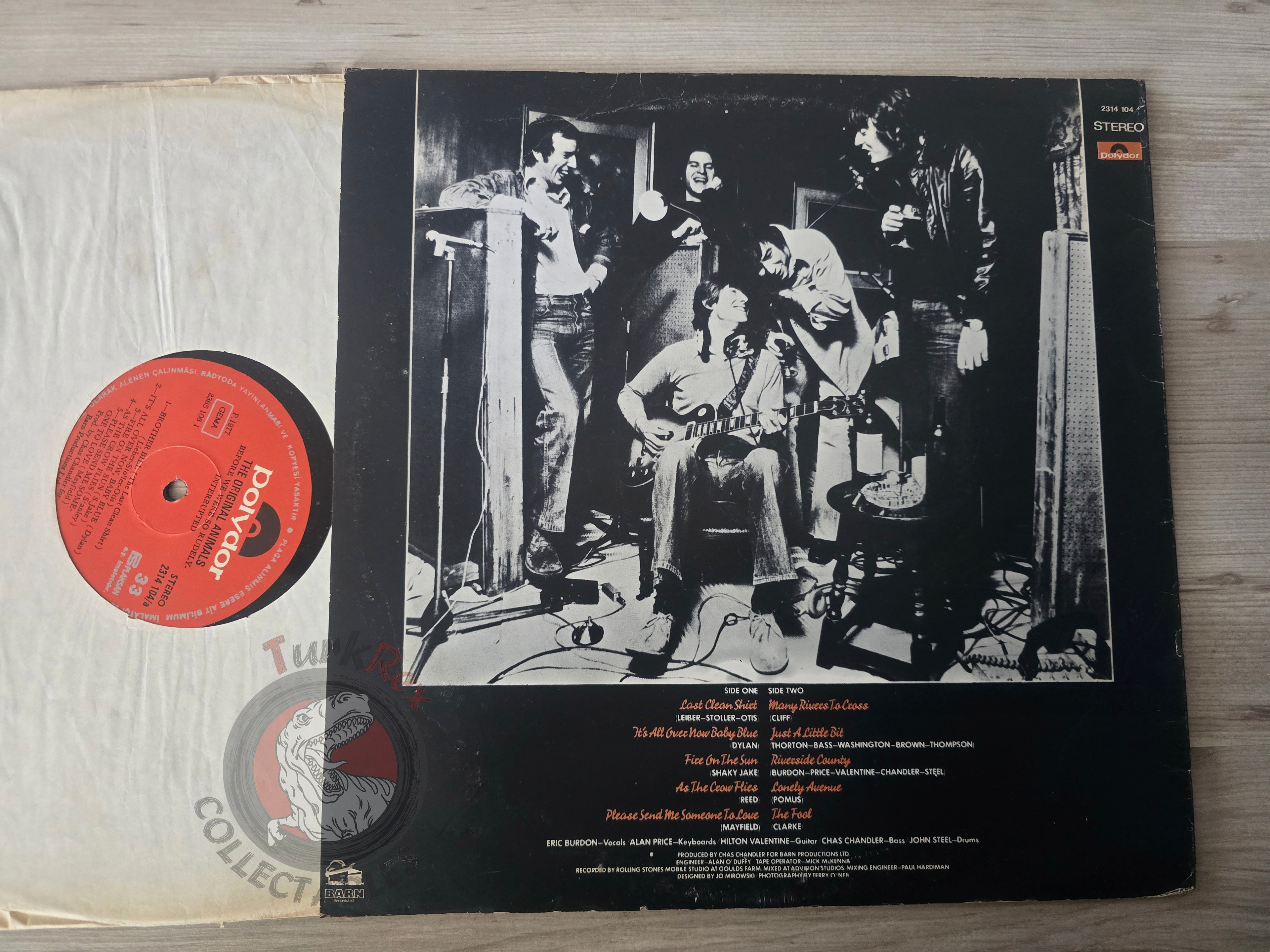 The Animals – Before We Were So Rudely Interrupted Turkish Pressing Vinyl Turkey Edition