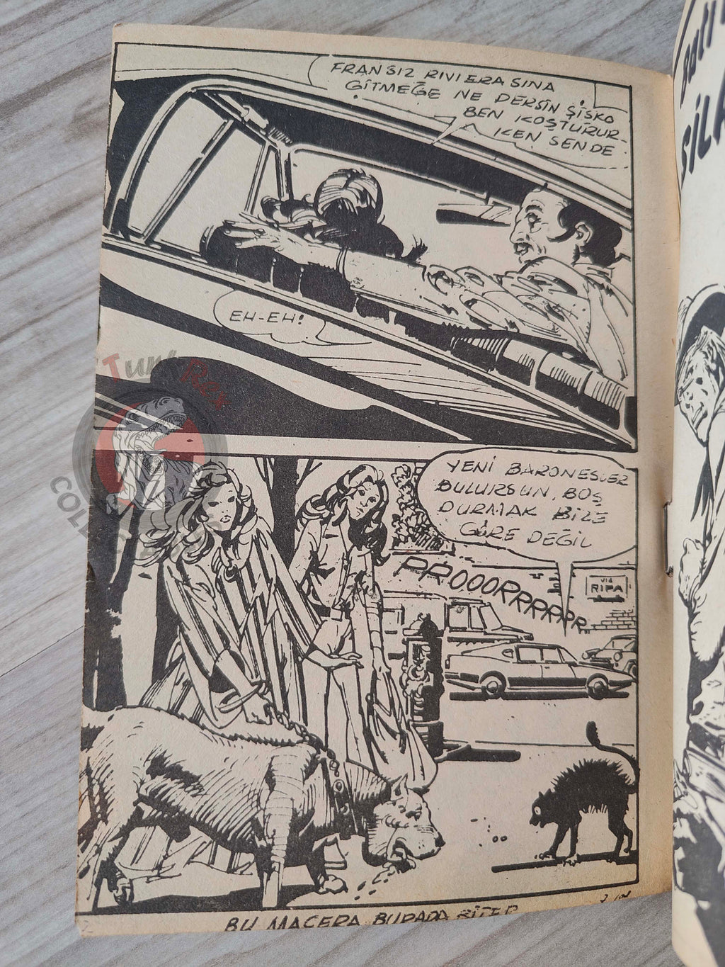 Female Bond #3 Baghera 7 Ça pédale dans l'beurre 1970s Turkish Comic Turkey Adult