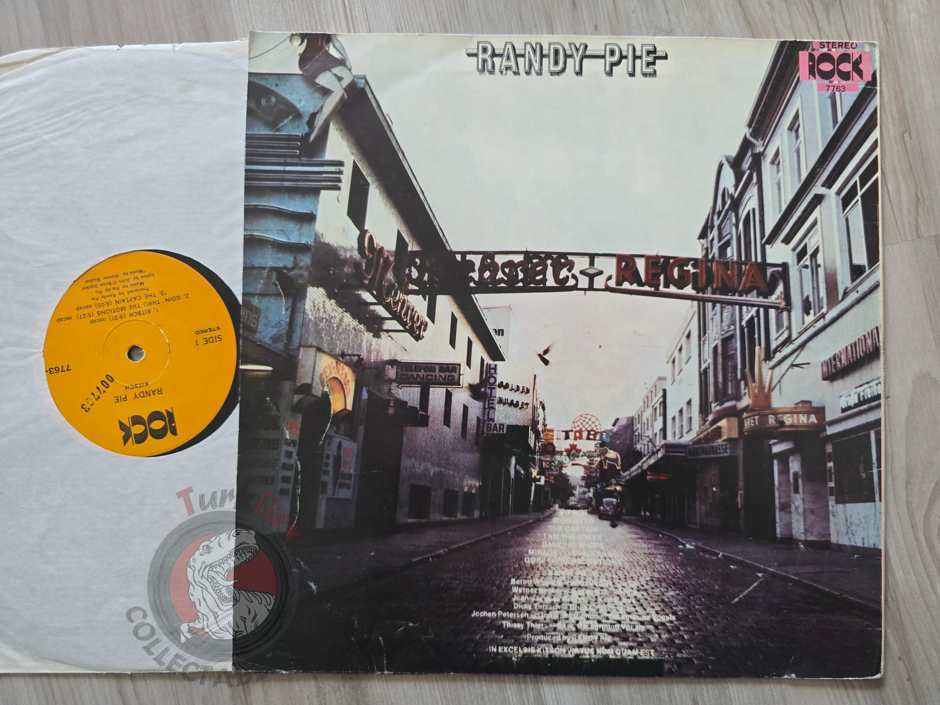 Randy Pie – Kitsch Turkish Pressing Vinyl Turkey Edition