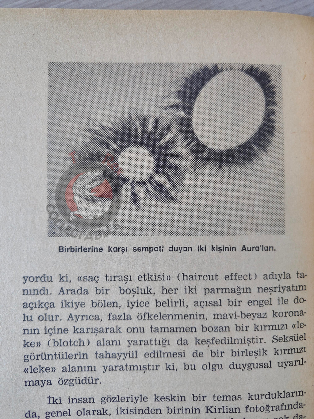 Kirlian Photography 1979 Turkish Book Turkey Parapsychology Bioenergy