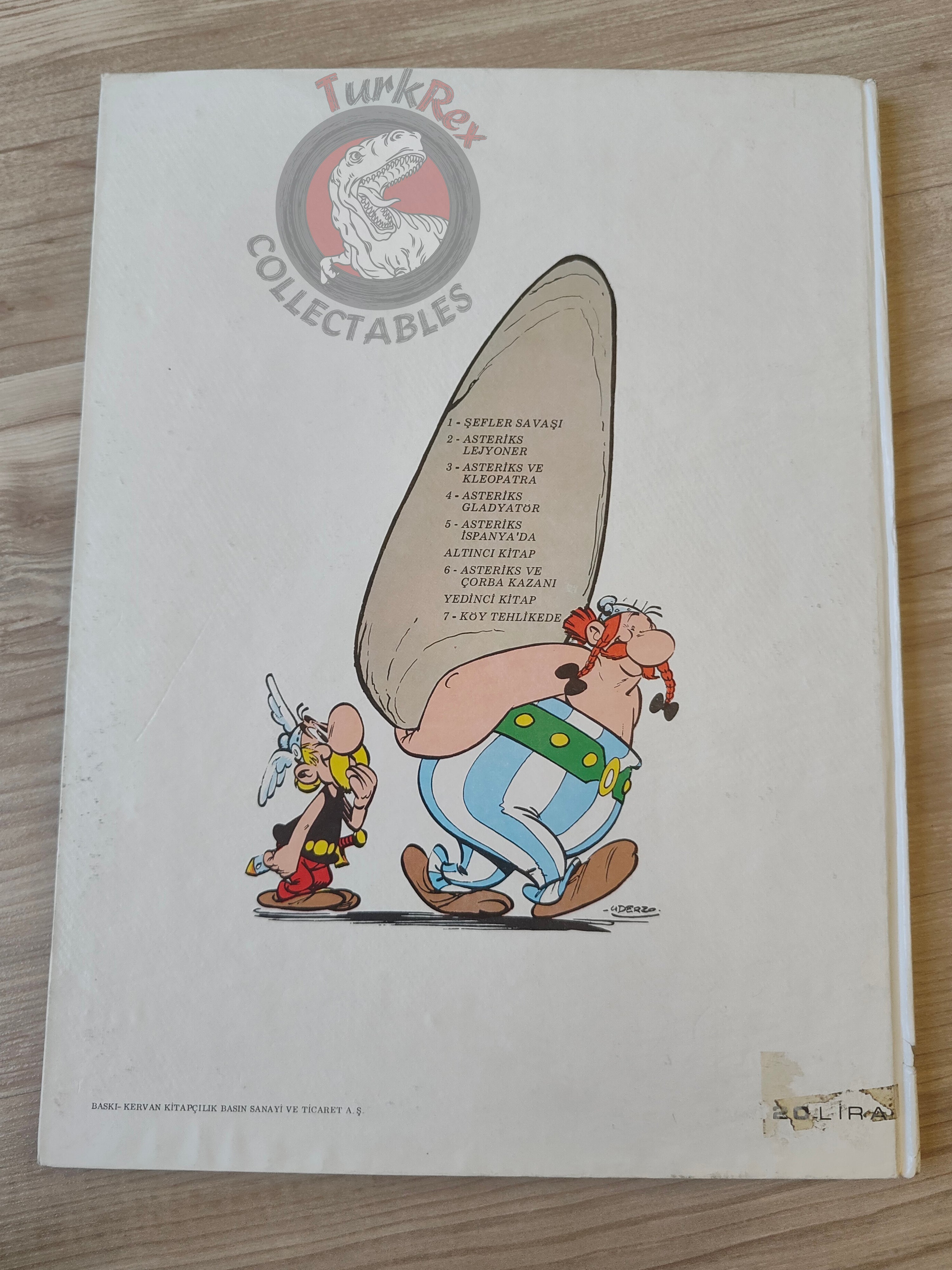 Asterix – Asterix in Spain 1975 Turkish Edition Comic Turkey