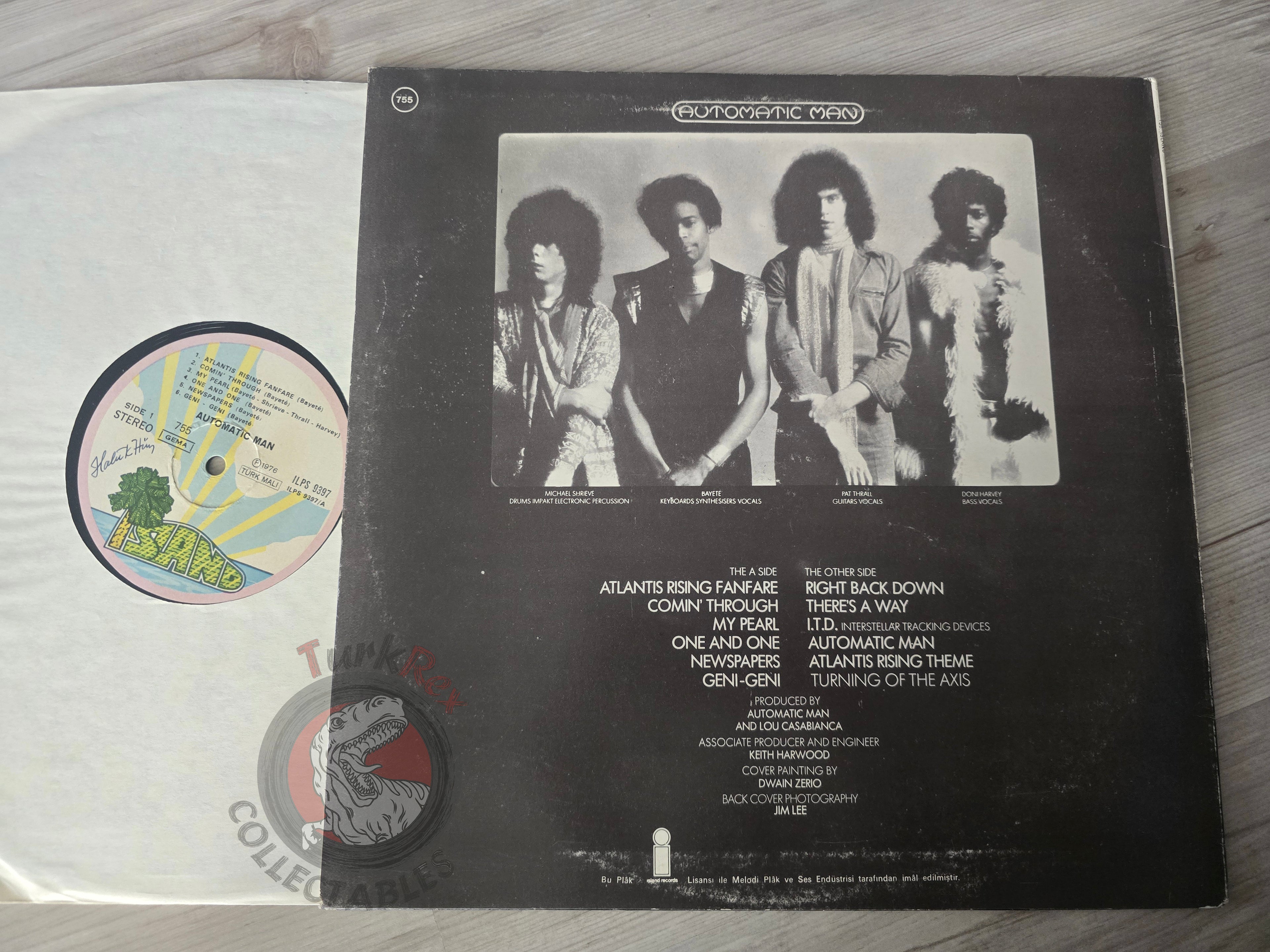 Automatic Man – Automatic Man Turkish Pressing Vinyl Turkey Edition