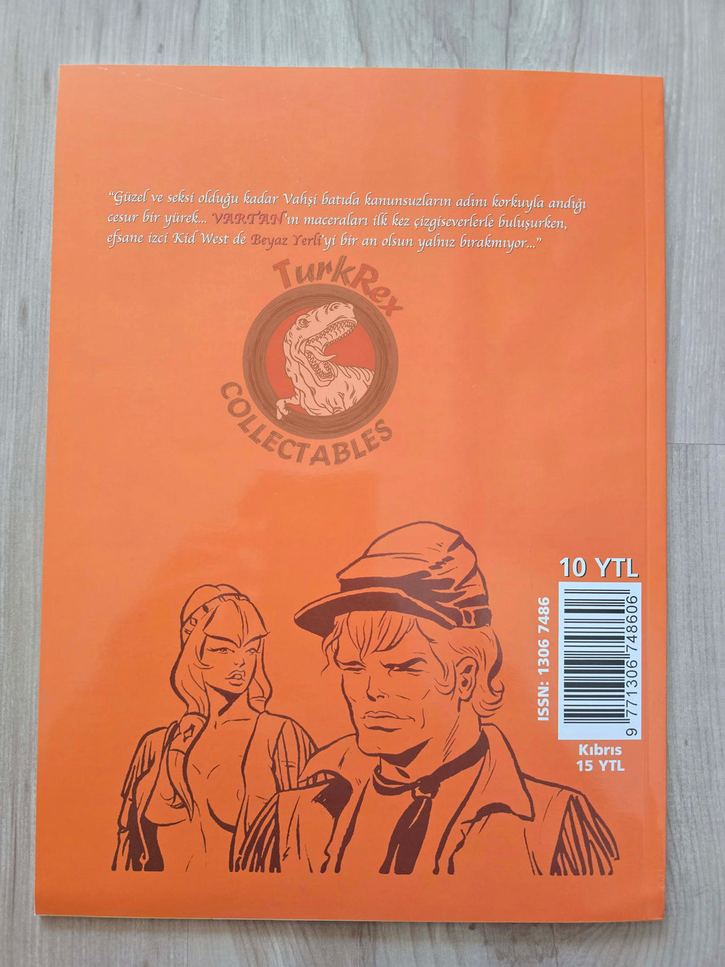 Vartan #1 L'indiana bianca  Turkish Comic Turkey Furio Viano
