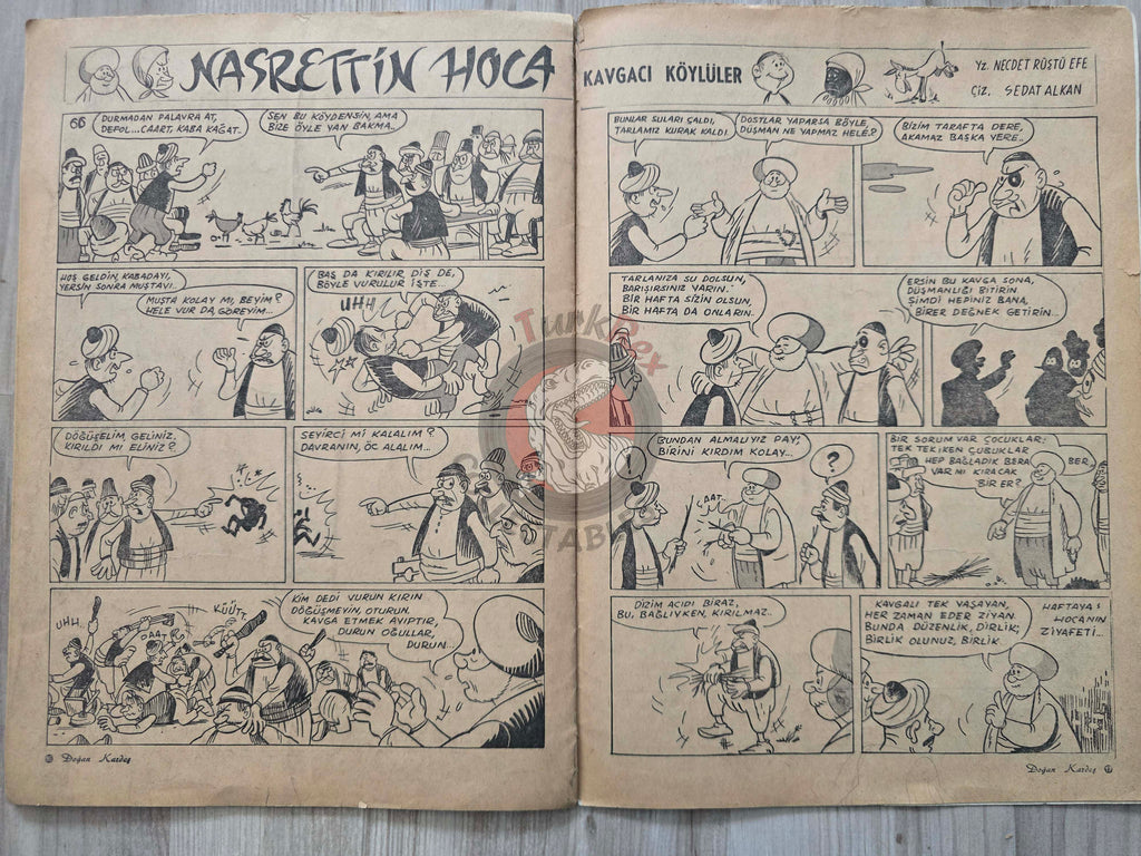 Doğan Kardeş 1969 Magazine #118 Turkish Comic Turkey Zero X, Dennis the Menace