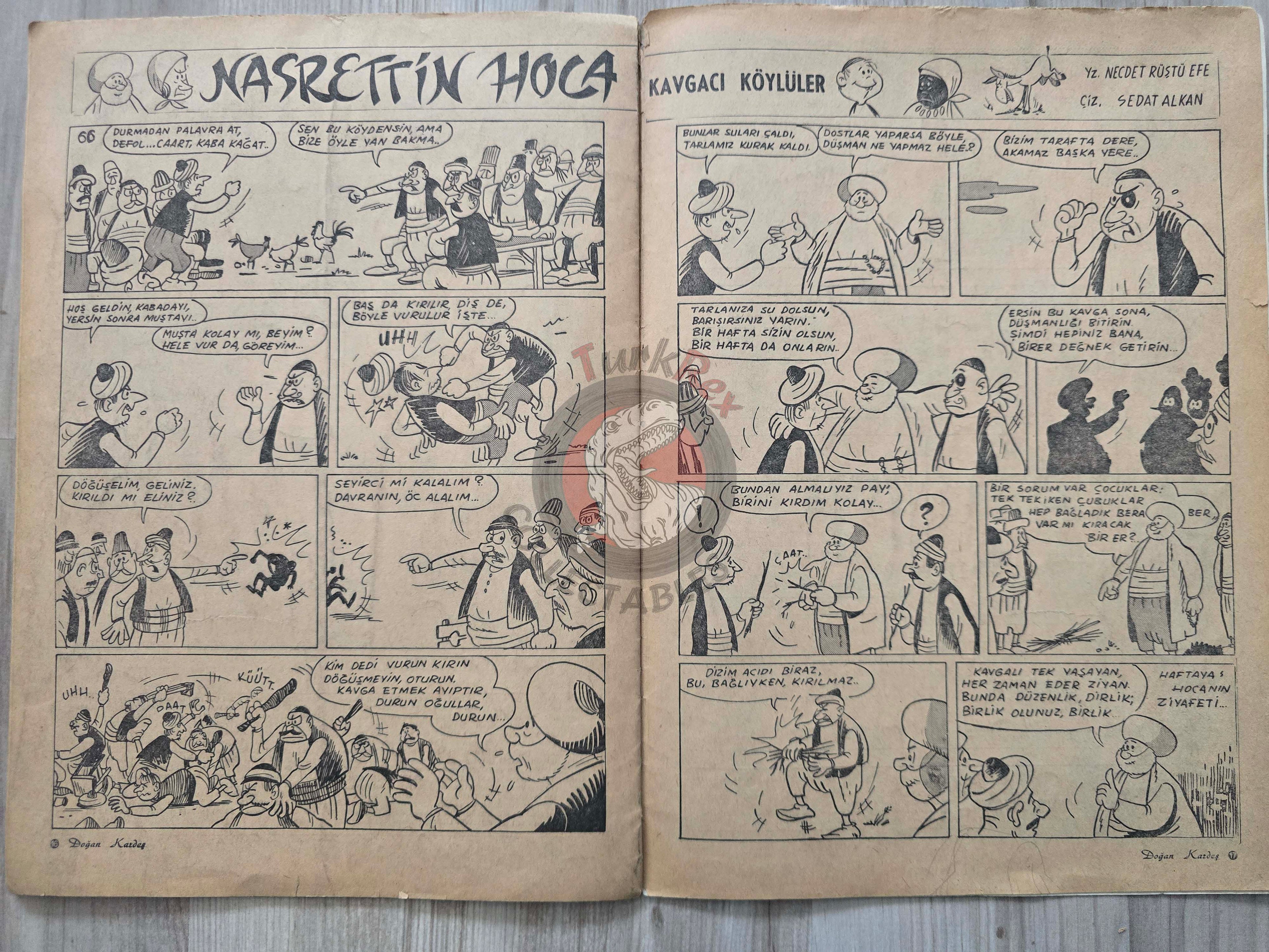 Doğan Kardeş 1969 Magazine #118 Turkish Comic Turkey Zero X, Dennis the Menace