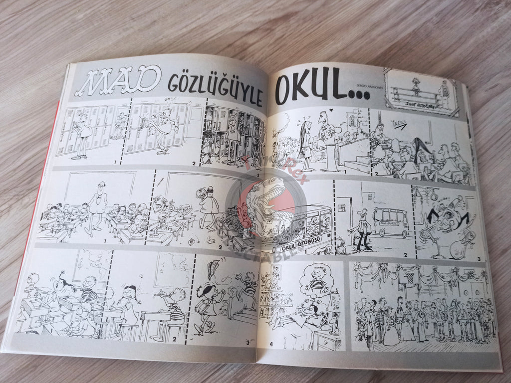 Mad Magazine #3 2000 Turkish Comic Turkey  Sergio Aragonés Don Martin
