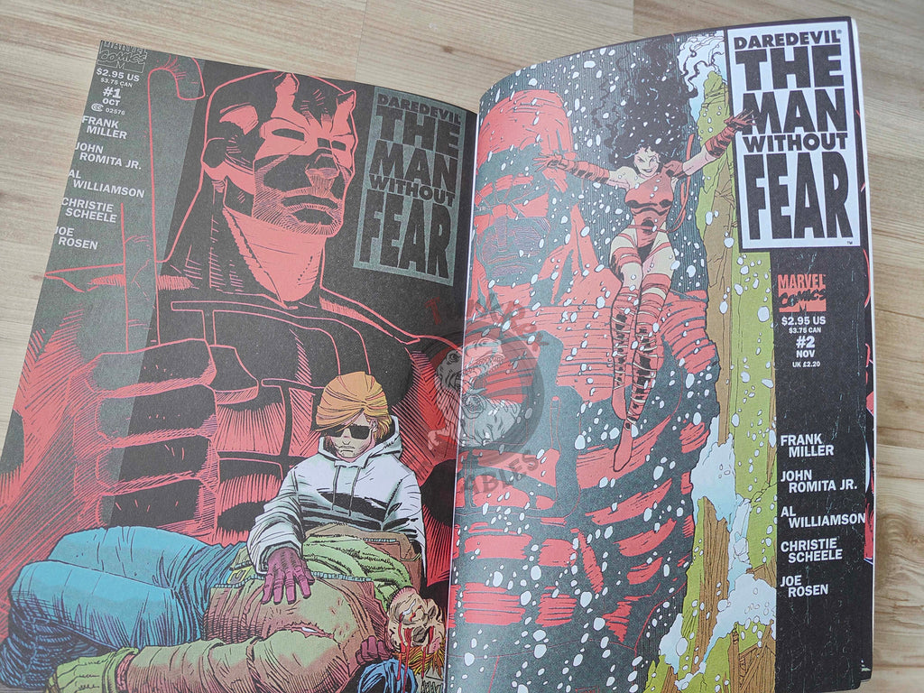 Daredevil: The Man Without Fear #1–5 Turkish Comic Turkey