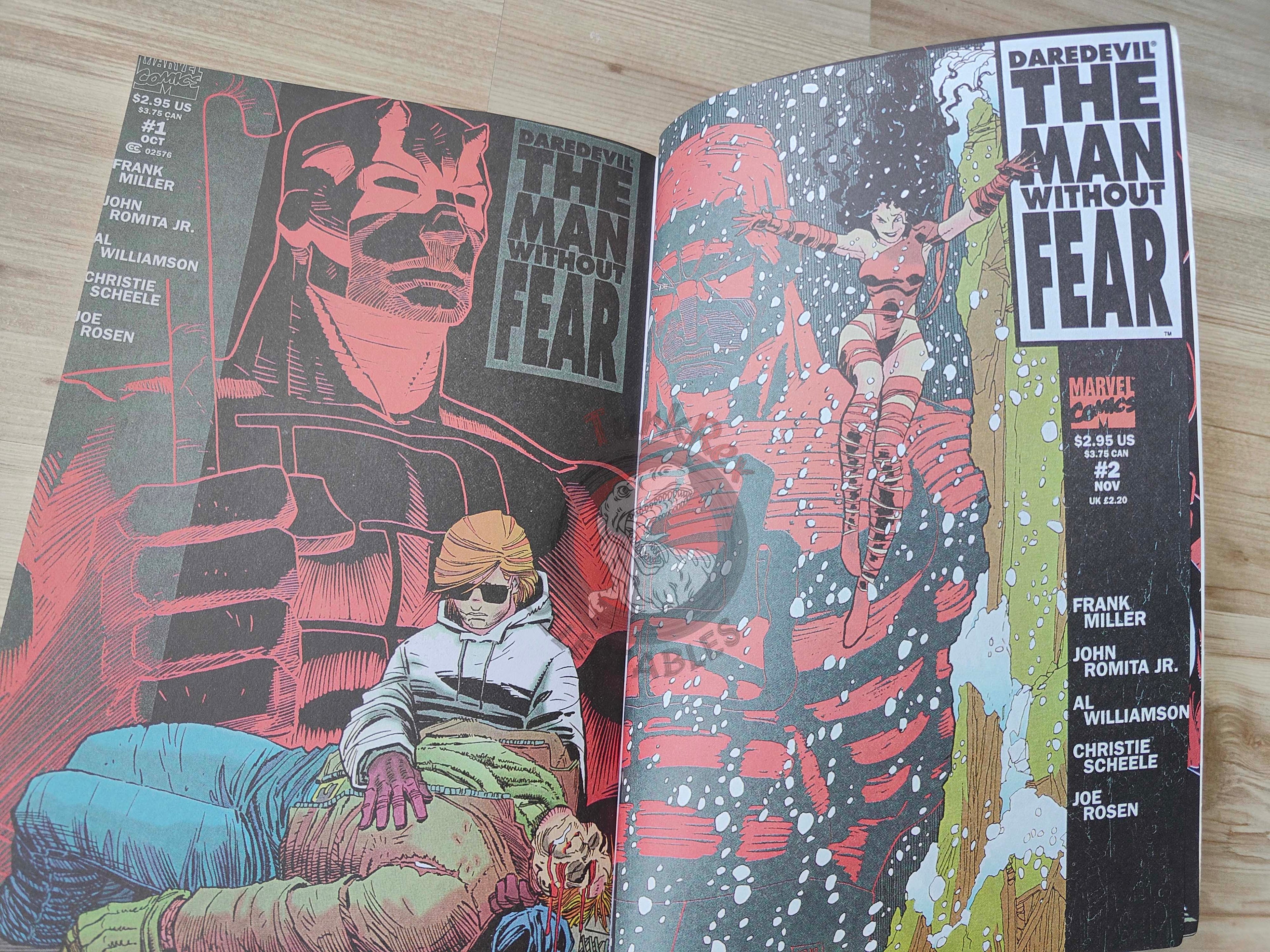 Daredevil: The Man Without Fear #1–5 Turkish Comic Turkey