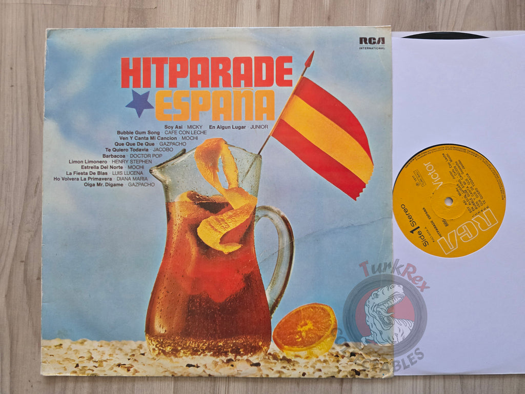 Various – Hitparade Espana Turkish Pressing Vinyl Turkey Edition