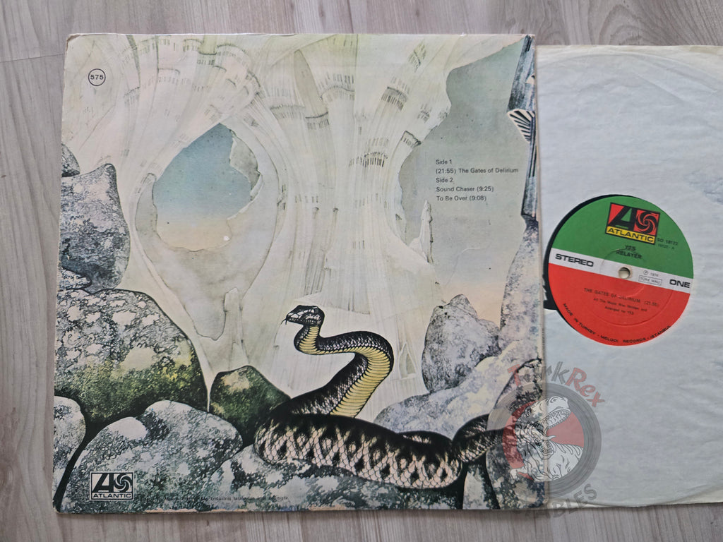 Yes – Relayer  Turkish Pressing Vinyl Turkey Edition