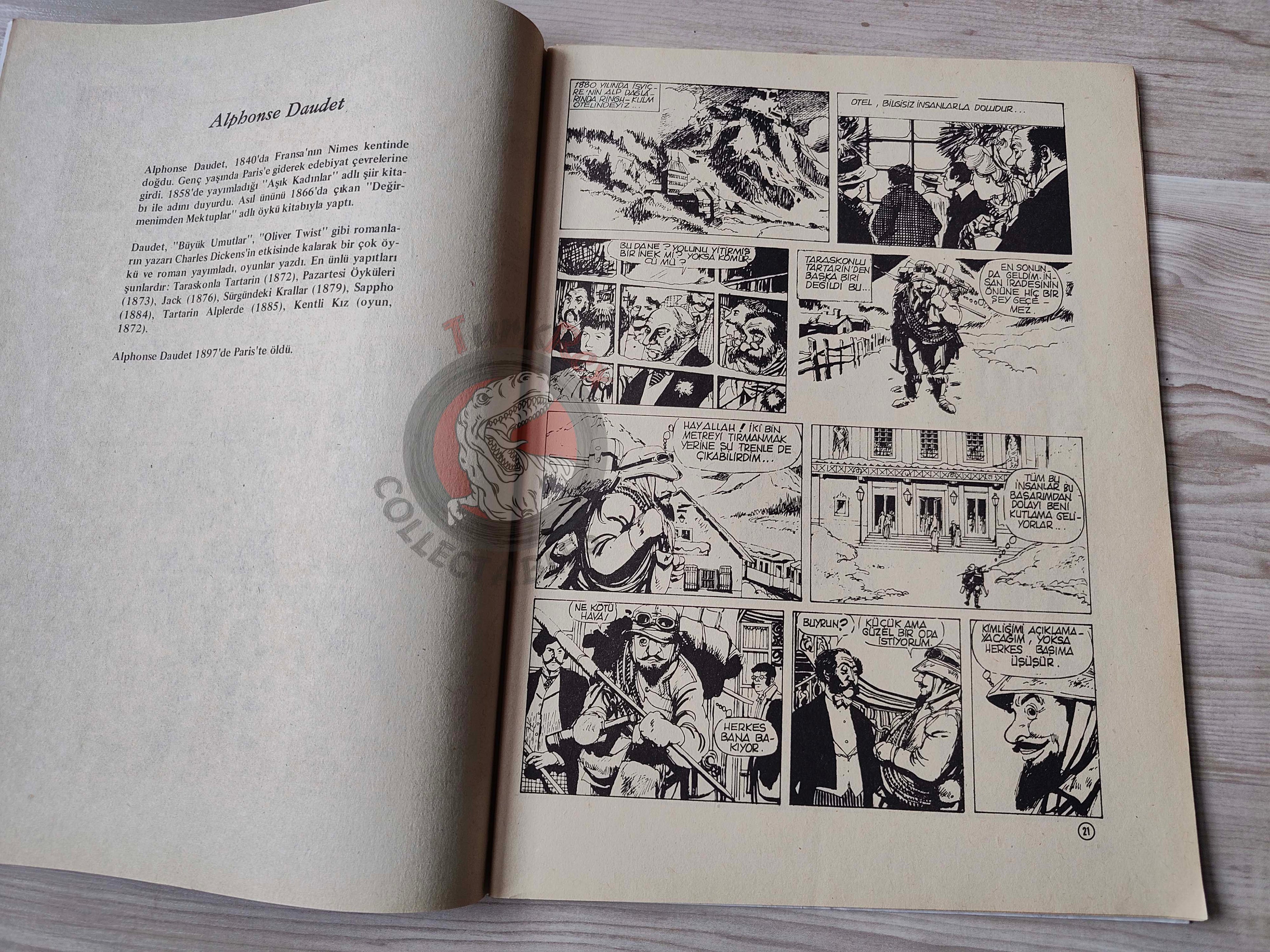 Milliyet Çocuk #34 1979 Turkish Comic Turkey Joyas Literarias Juveniles #125 Alphonse Daudet